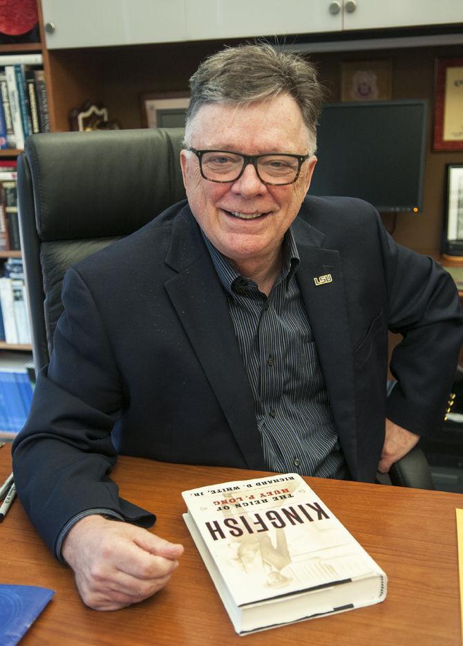 E.J. Ourso College of Business Dean Richard D. White, Jr.&#8217;s book "Kingfish: The Reign of Huey P. Long" was selected as the East Baton Rouge Parish Library's One Book, One Community spring read.