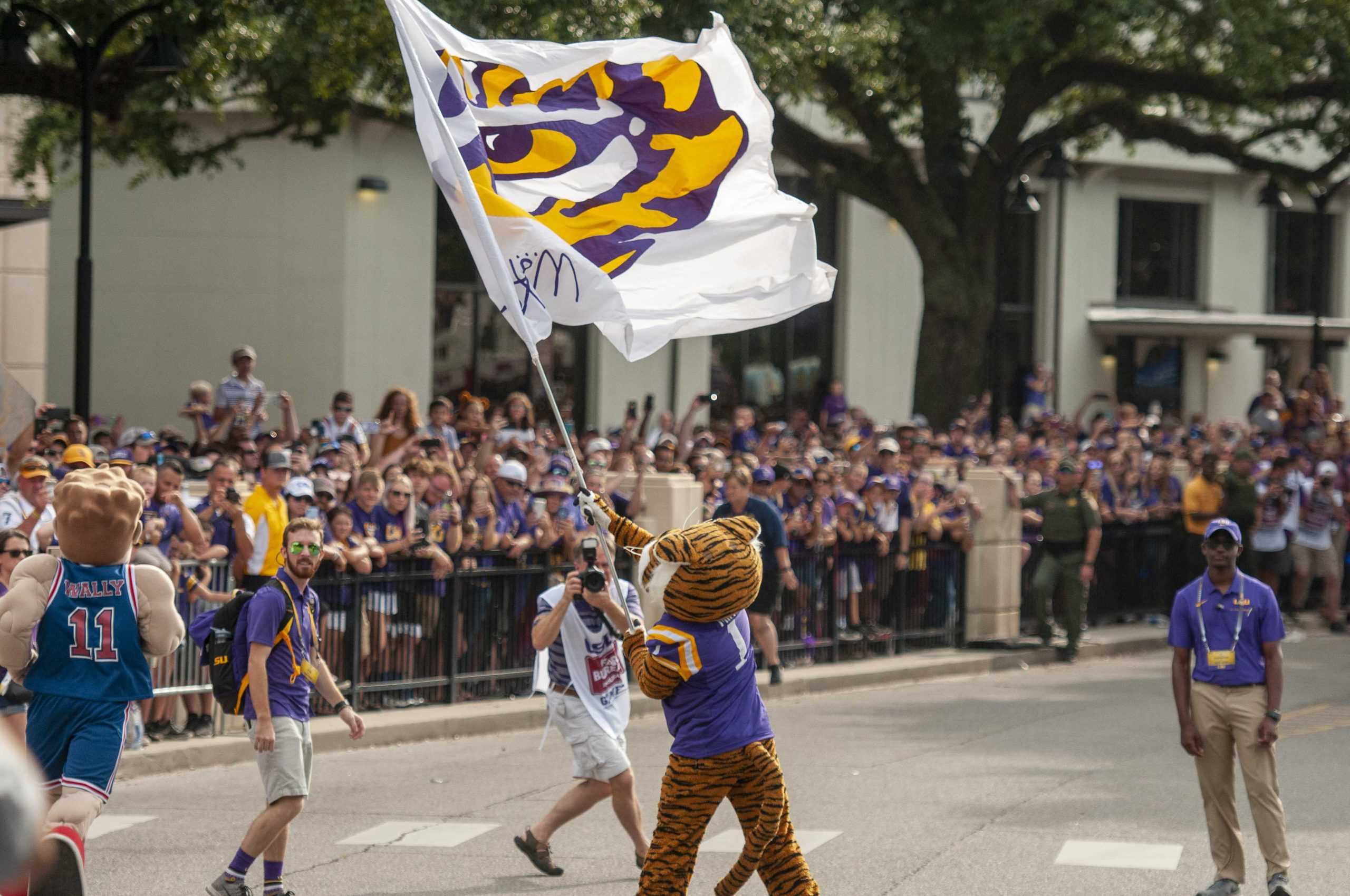 PHOTOS: LSU vs NSU, Walk Down Victory Hill