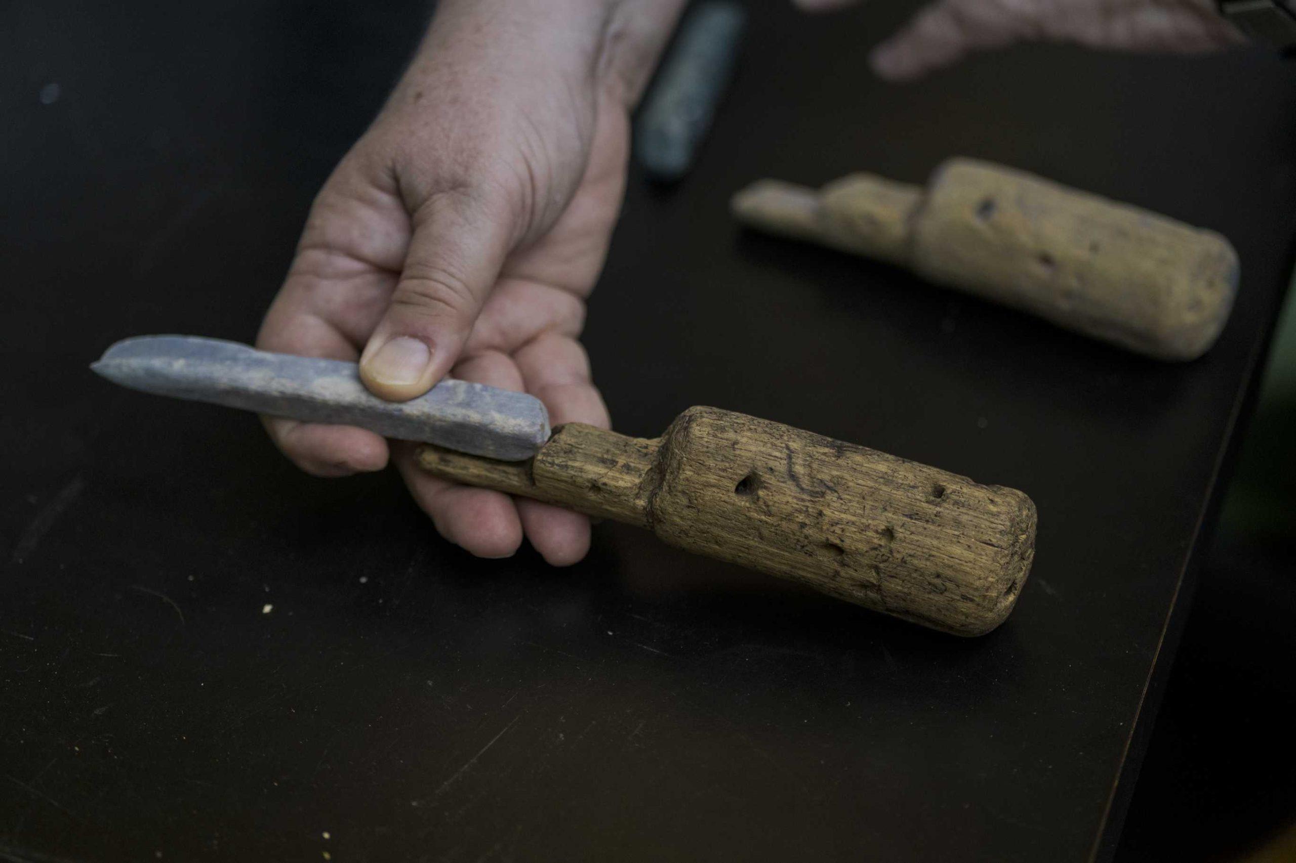 PHOTOS: LSU Finds Mayan Tools in Belize