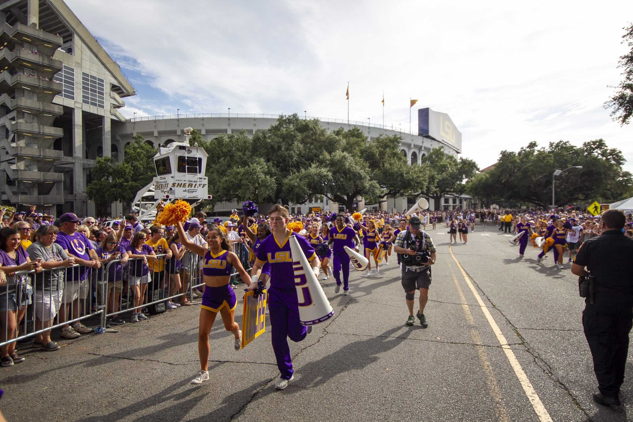 PHOTOS: LSU vs NSU, Walk Down Victory Hill