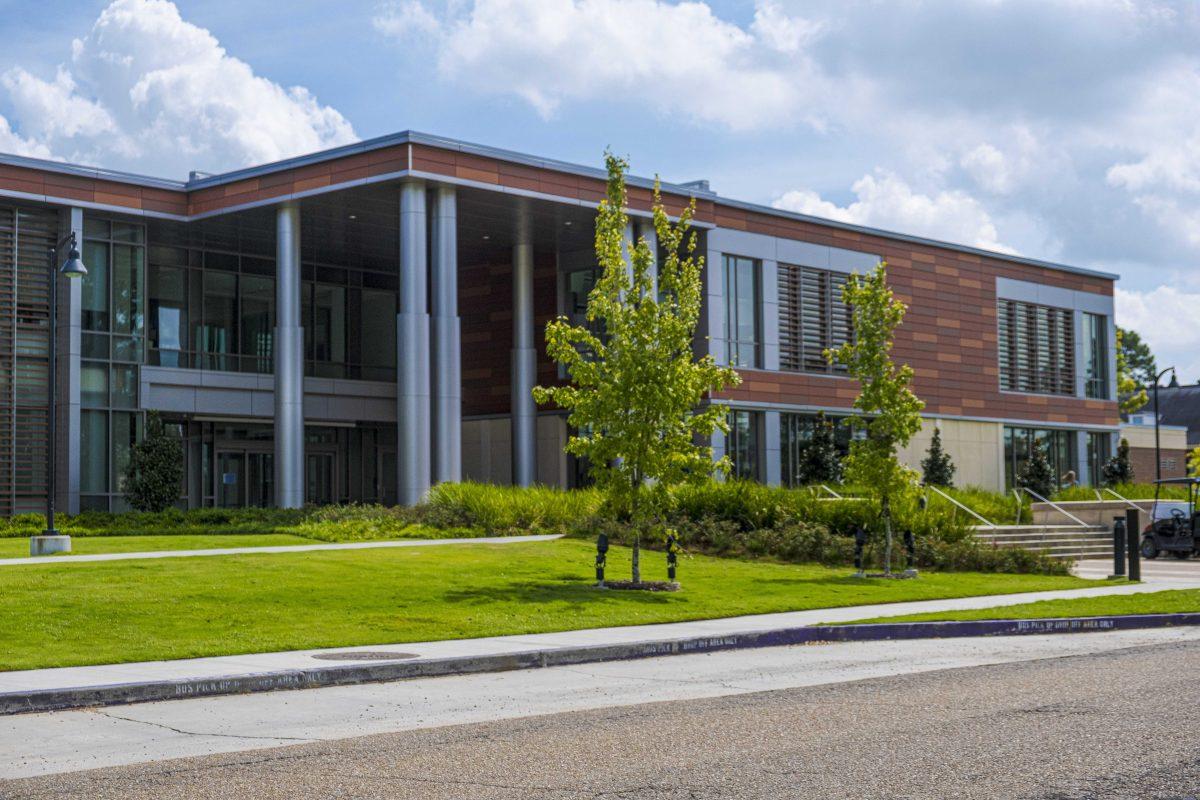 The LSU Student Recreation Center operates at normal business hours on Wednesday, Sept. 18, 2019, at South Campus Drive.