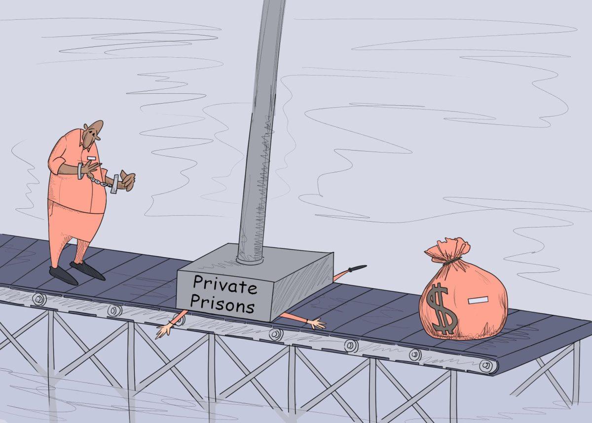 Private Prison Cartoon