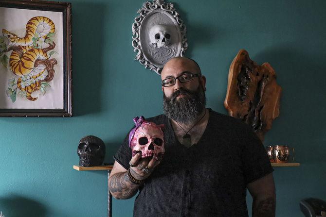 Bad to the Bone: Baton Rouge sculptor uses Gothic techniques to animate eerie artwork