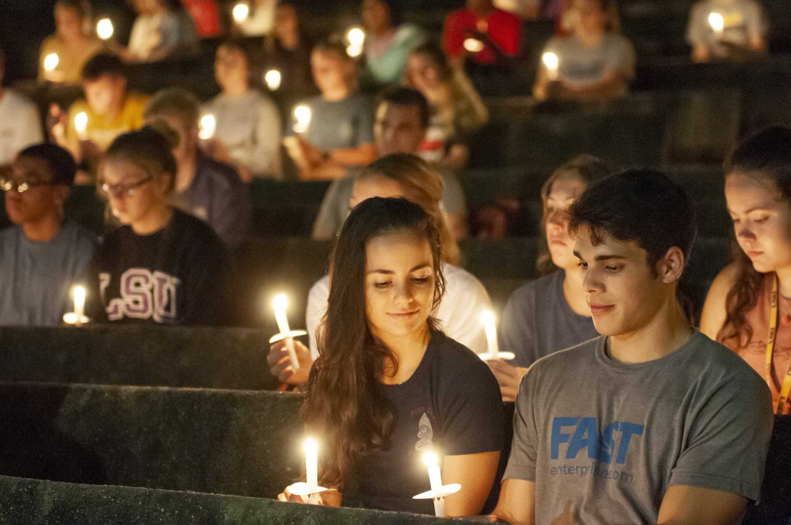 PHOTOS: LSU SG holds "an evening of reflection and remembrance"