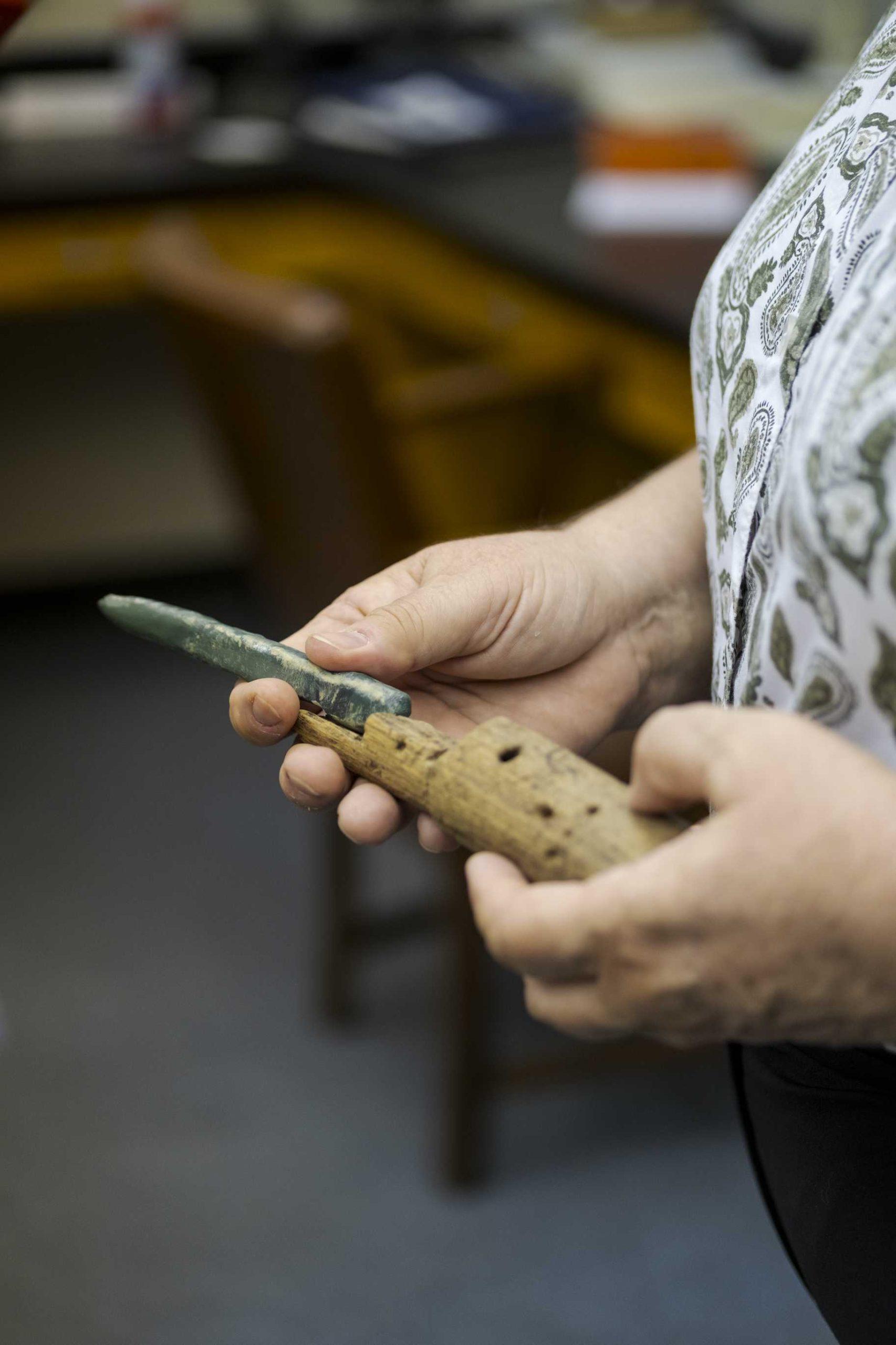 PHOTOS: LSU Finds Mayan Tools in Belize