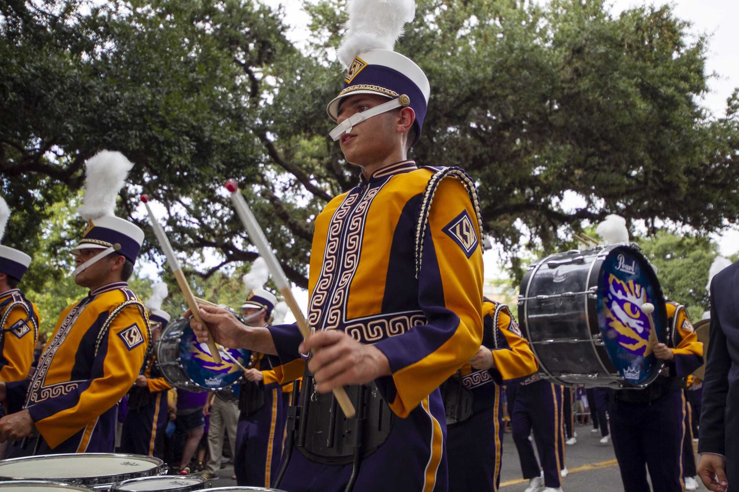 PHOTOS: LSU vs NSU, Walk Down Victory Hill