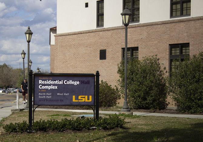 South Hall sits in the Residential College Complex on LSU's Campus on Monday, Jan. 28, 2019.