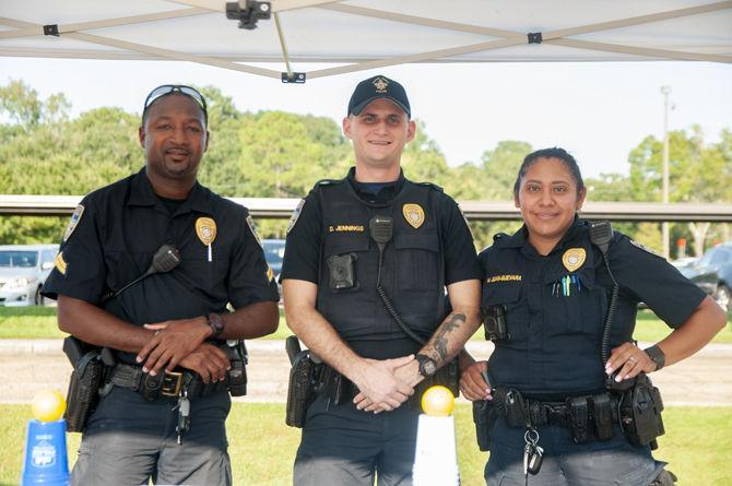 Baton Rouge Police Department hosts a night out against crime on Tuesday, Oct. 1, 2019, on Airline Hwy.