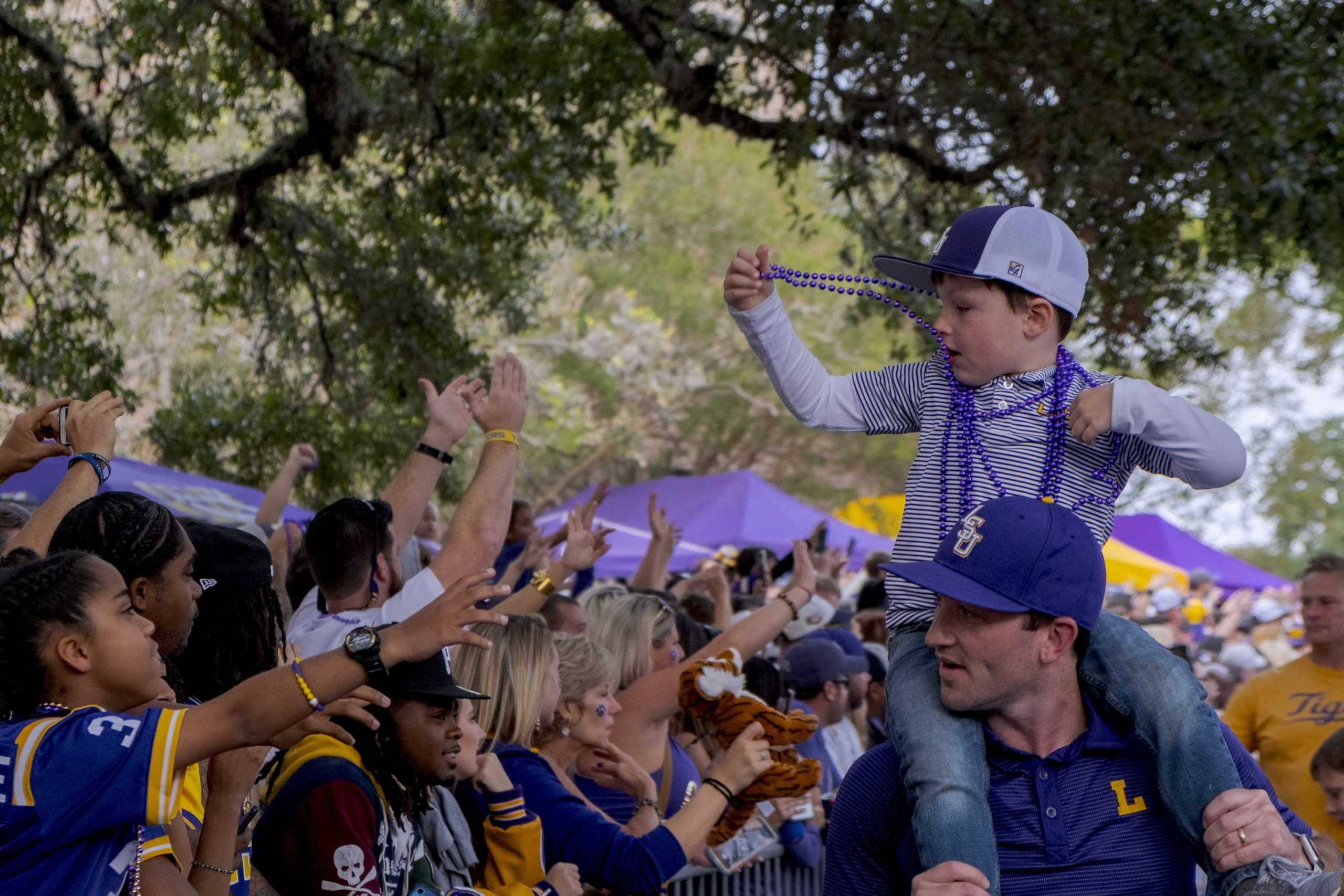 PHOTOS: LSU vs Florida March Down Victory Hill