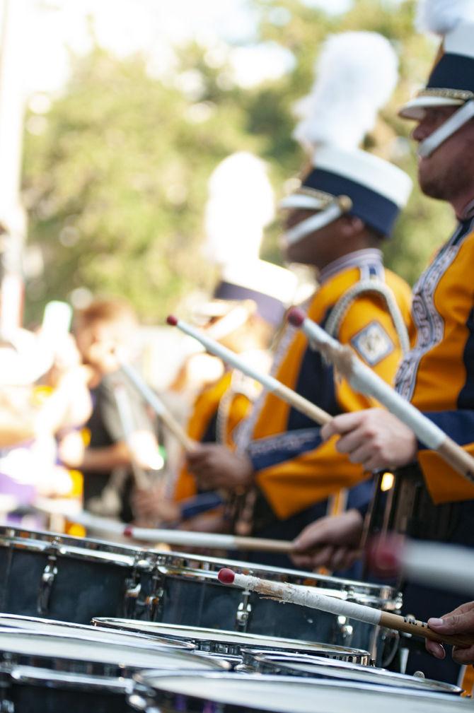 PHOTOS: LSU Walks Down Victory Hill