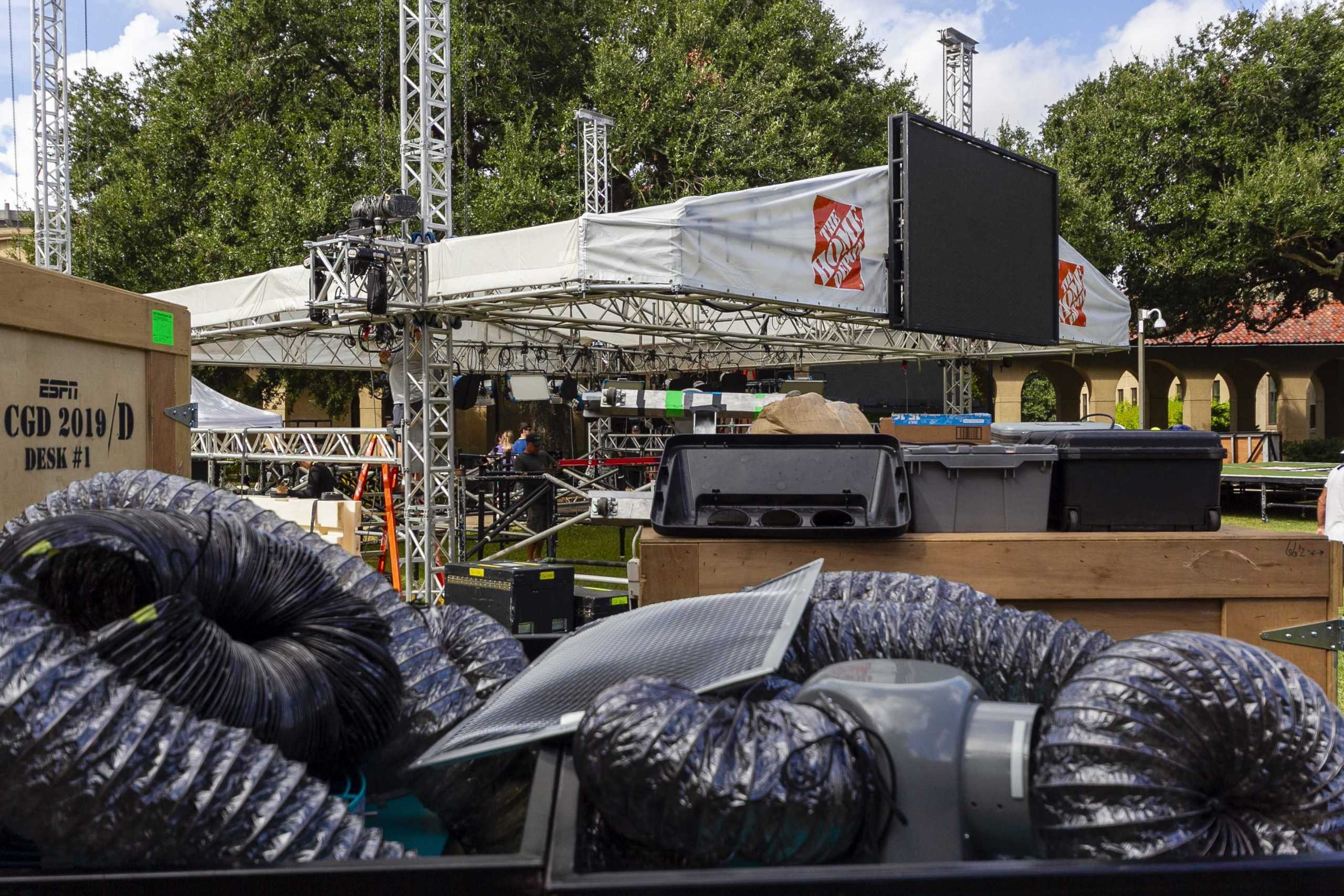 PHOTOS: College Gameday Begins