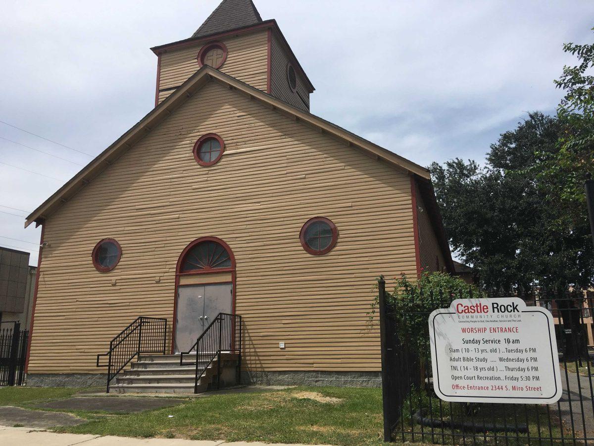 Castle Rock Community Church located on 2323 S Galvez St in New Orleans Louisiana.&#160;&#160;&#160;&#160;