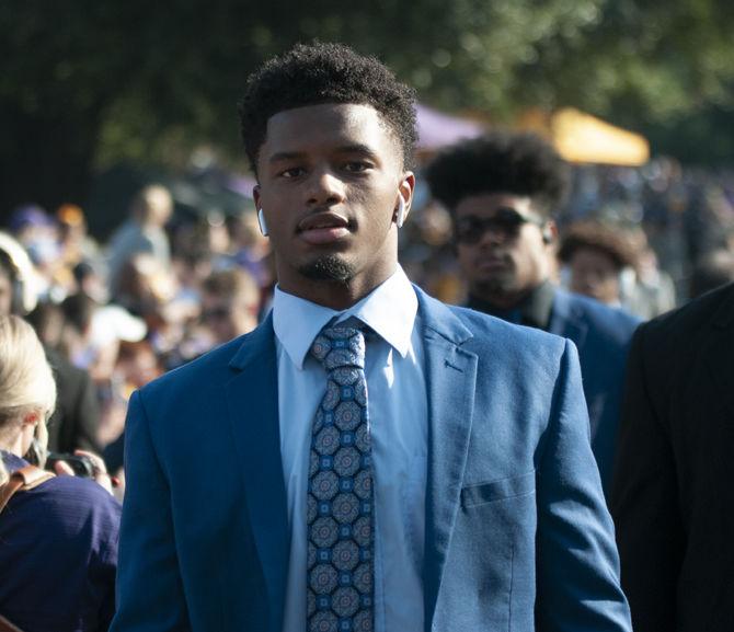 PHOTOS: LSU Walks Down Victory Hill