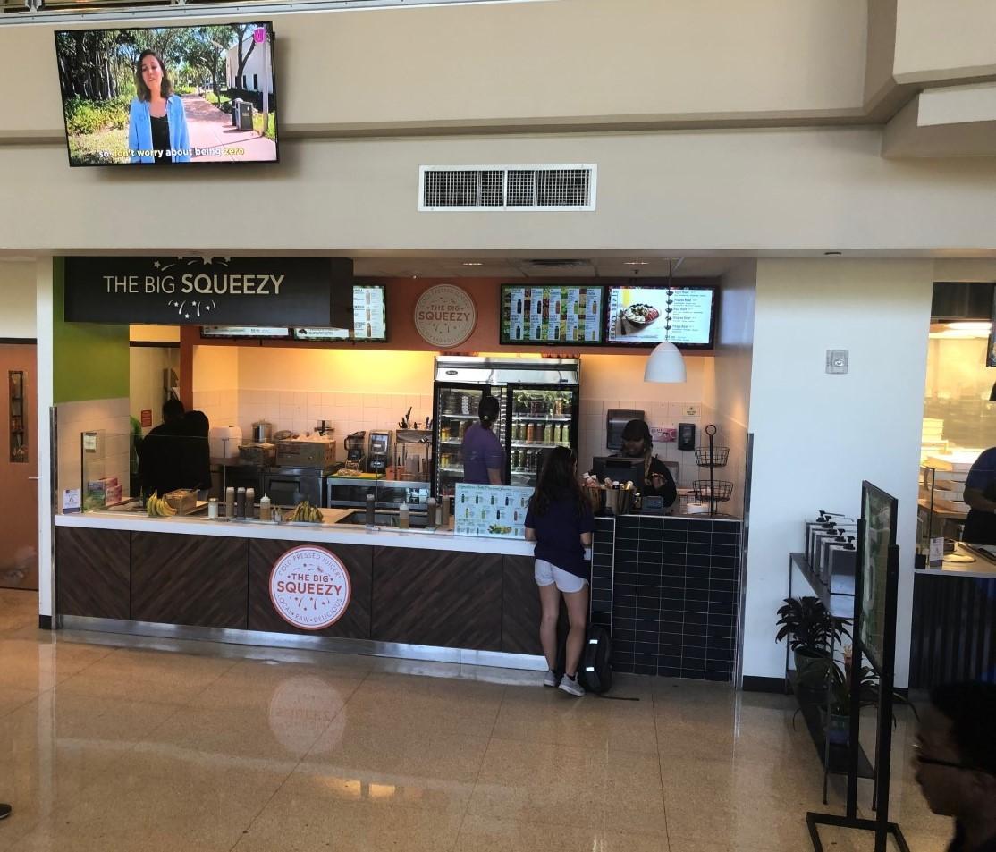 The Big Squeezy operates during normal business hours in the LSU Student Union on Tuesday, Oct. 1, 2019.