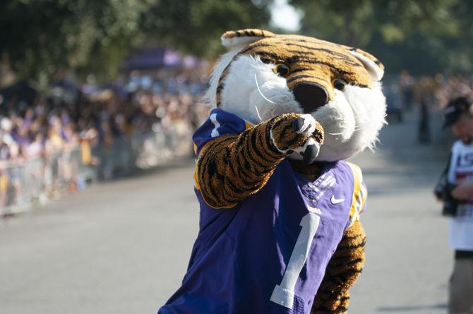 PHOTOS: LSU Walks Down Victory Hill