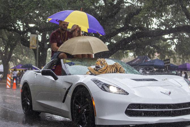 LSU homecoming parade takes place near the Parade Ground on Saturday Oct. 20, 2018.