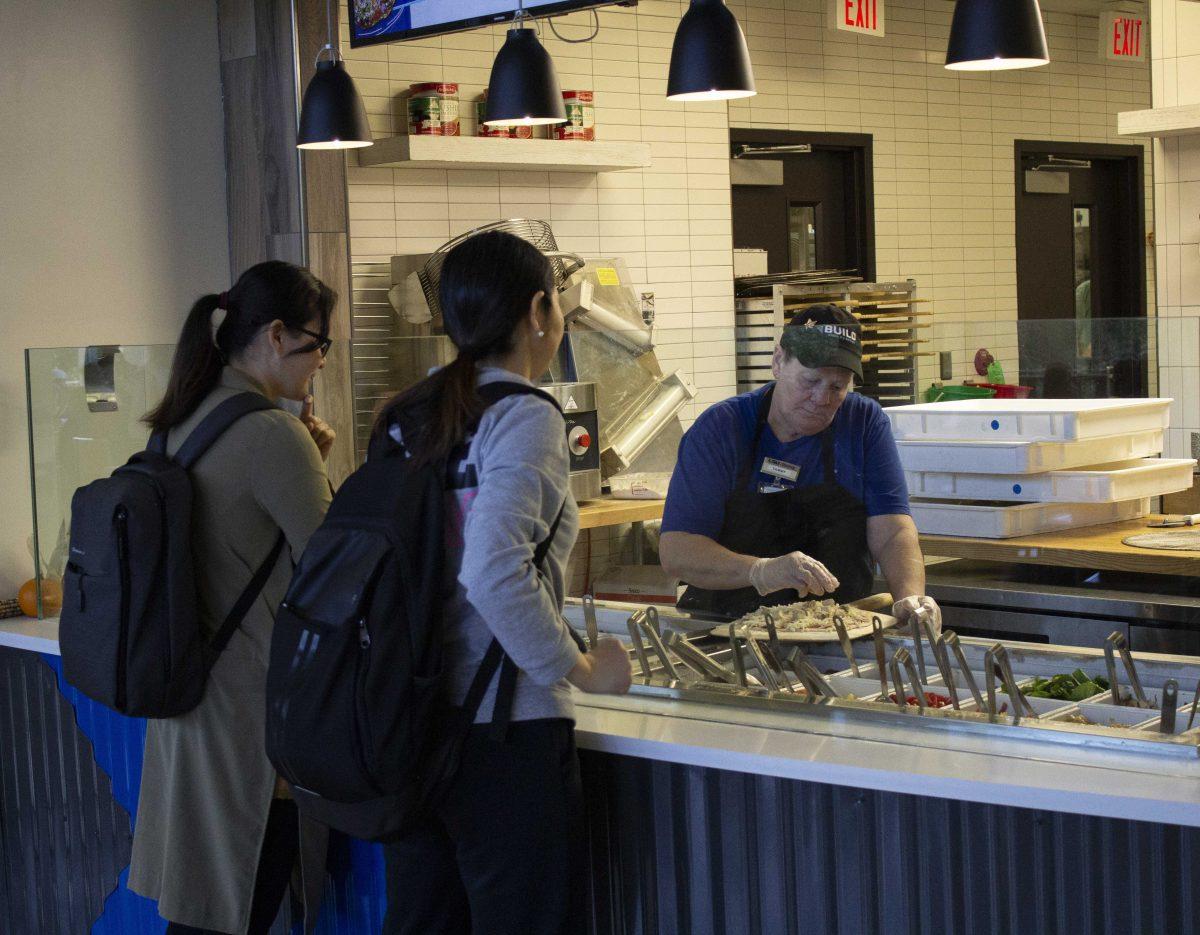 University students order food at the LSU Student Union on Oct. 24, 2019.