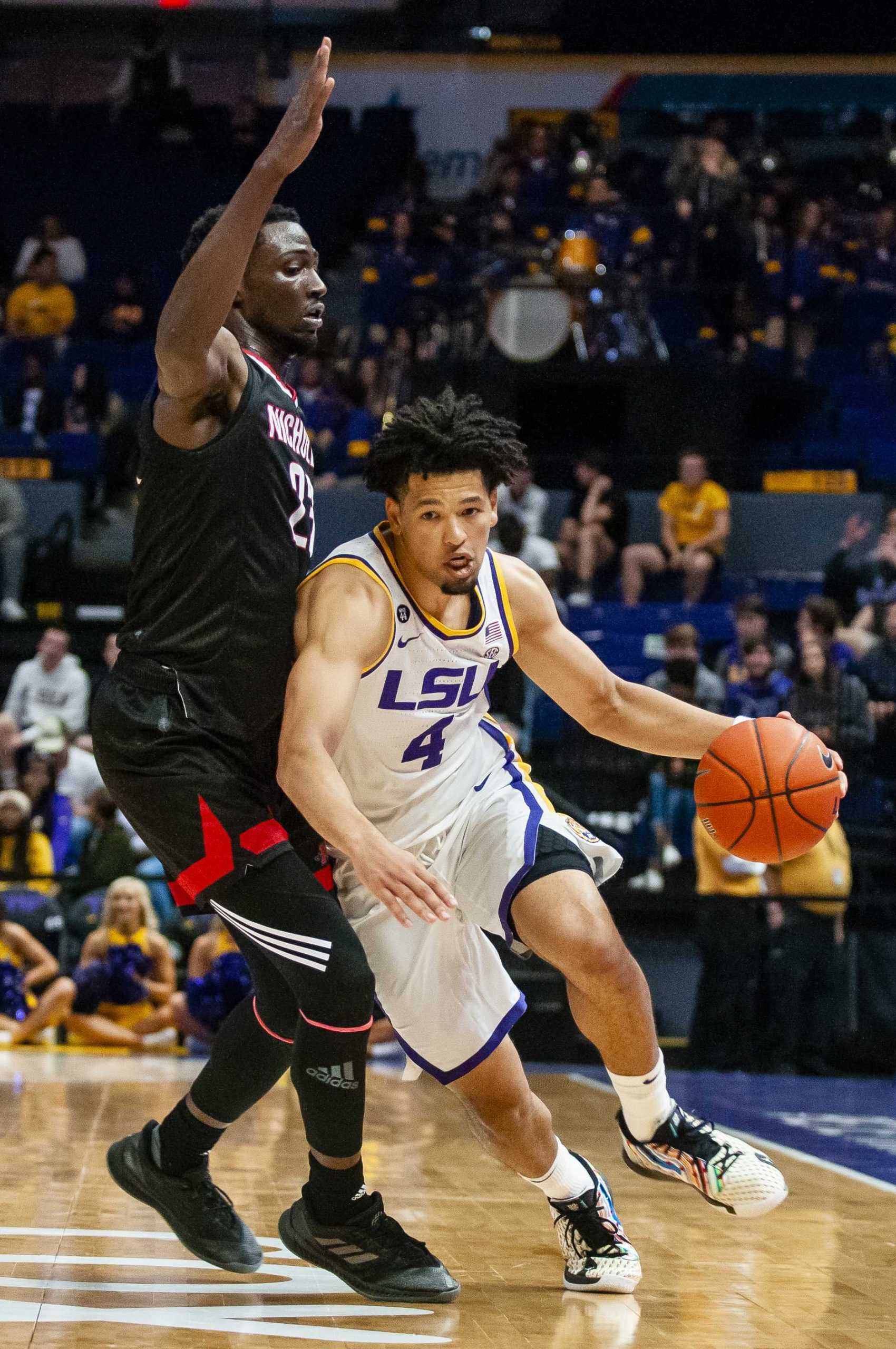 PHOTOS: LSU Men's Basketball defeats Nicholls