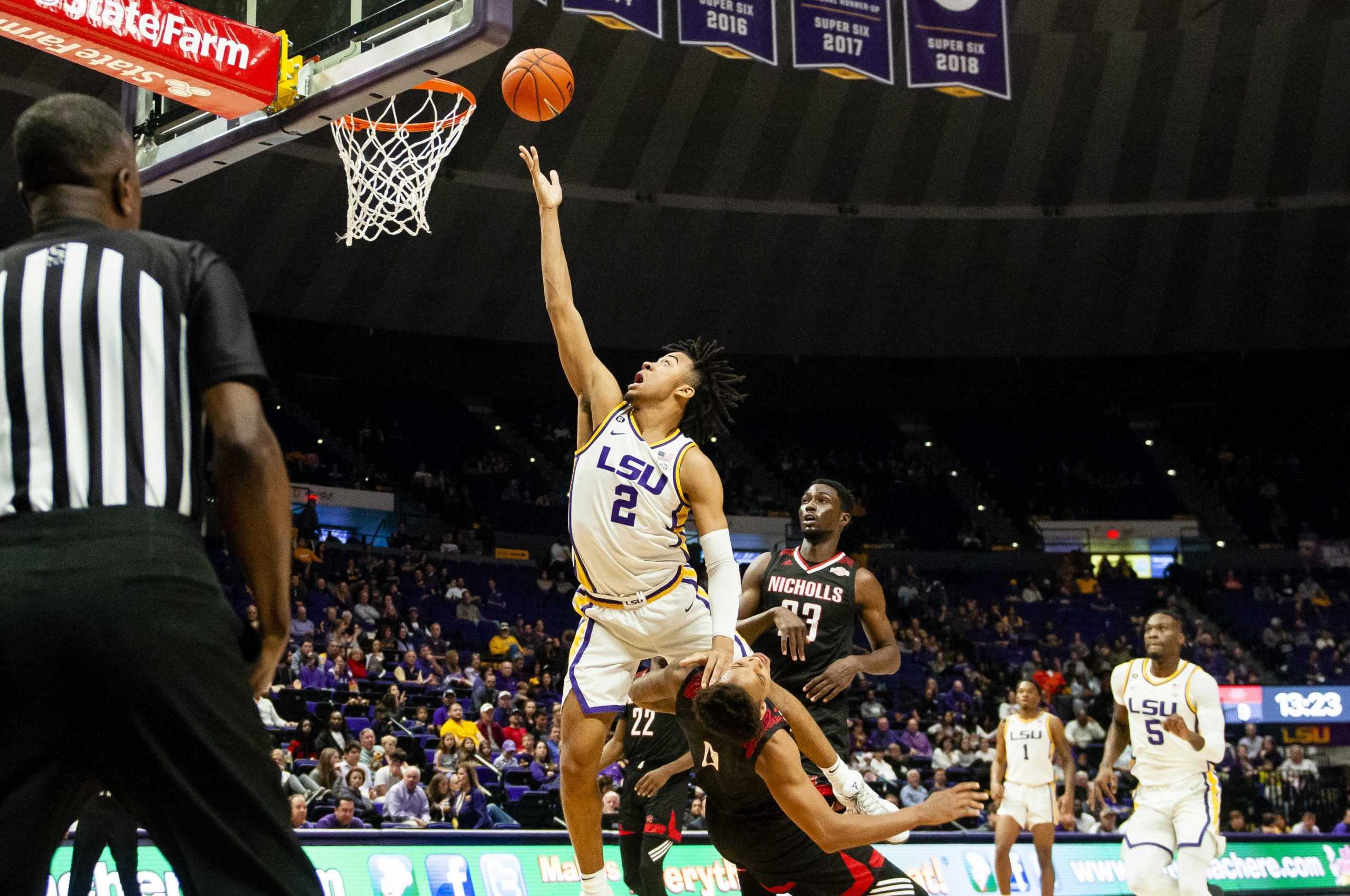 PHOTOS: LSU Men's Basketball defeats Nicholls