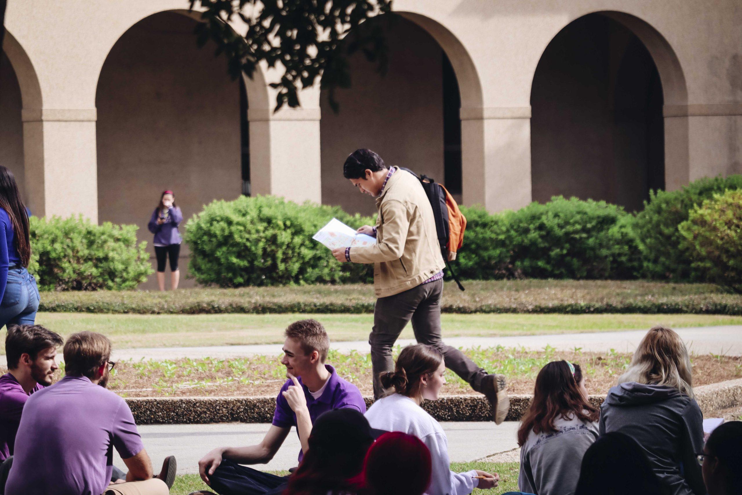 PHOTOS: "Swing" movie starring Charles Melton and Alexander Ludwig comes to LSU