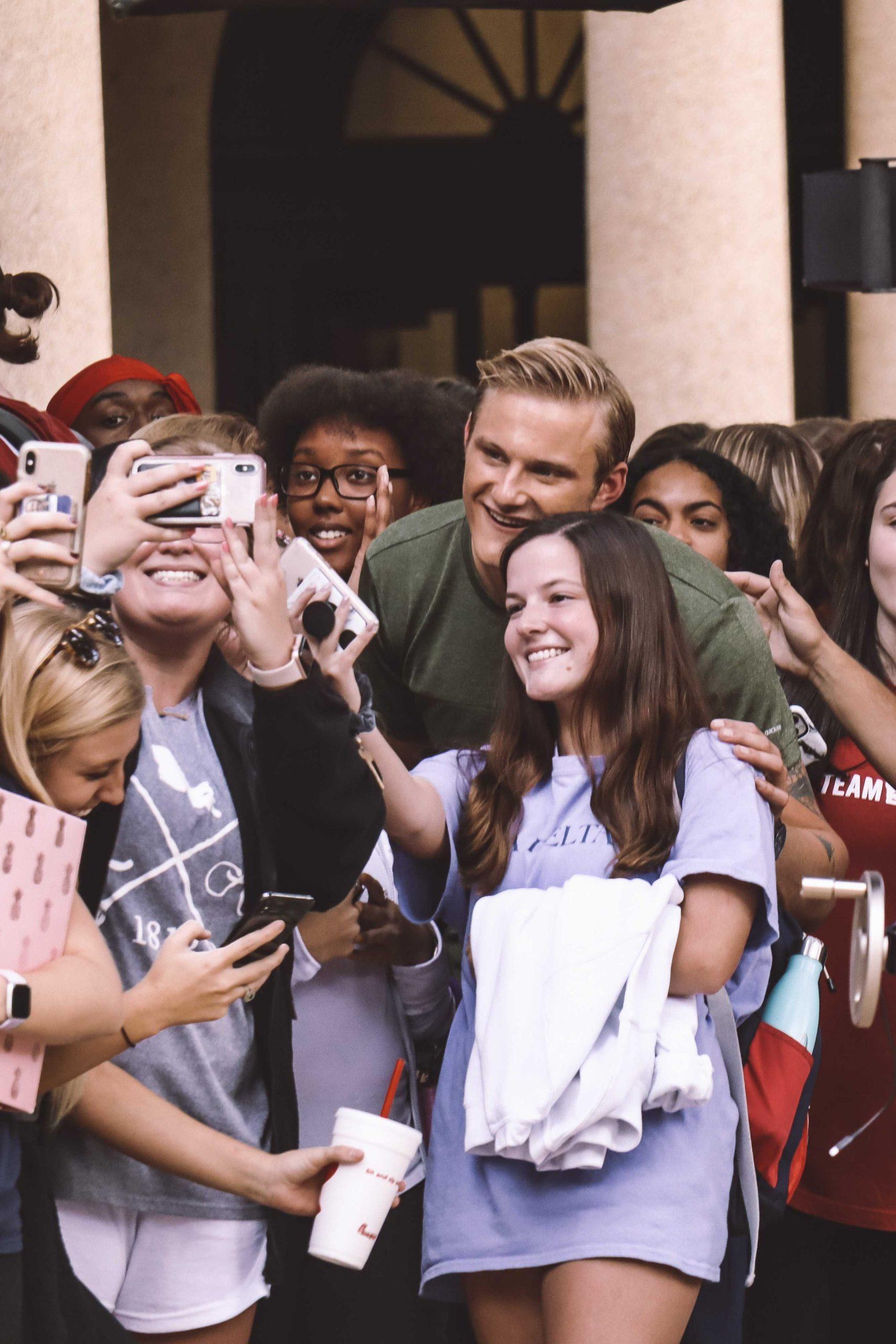 PHOTOS: "Swing" movie starring Charles Melton and Alexander Ludwig comes to LSU