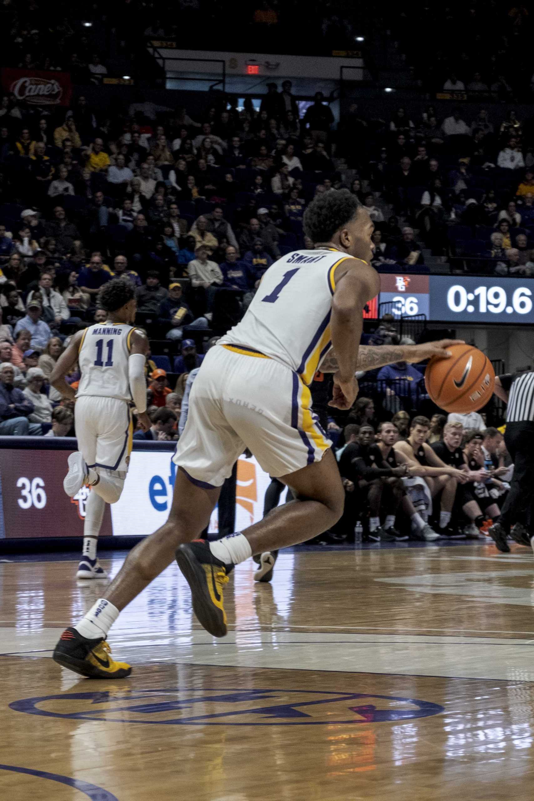 LSU basketball defeats Bowling Green 88-79 to open up the season