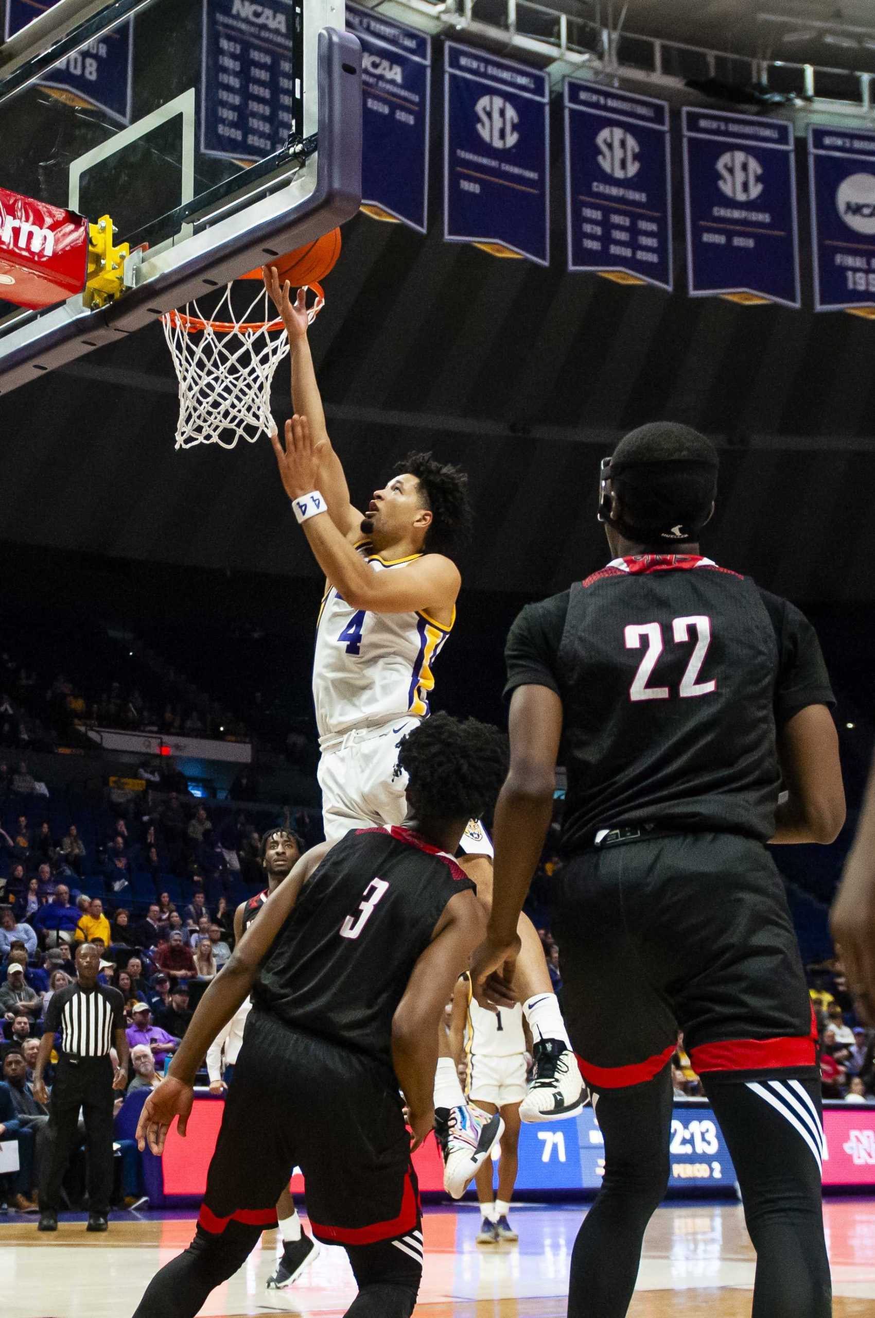 PHOTOS: LSU Men's Basketball defeats Nicholls