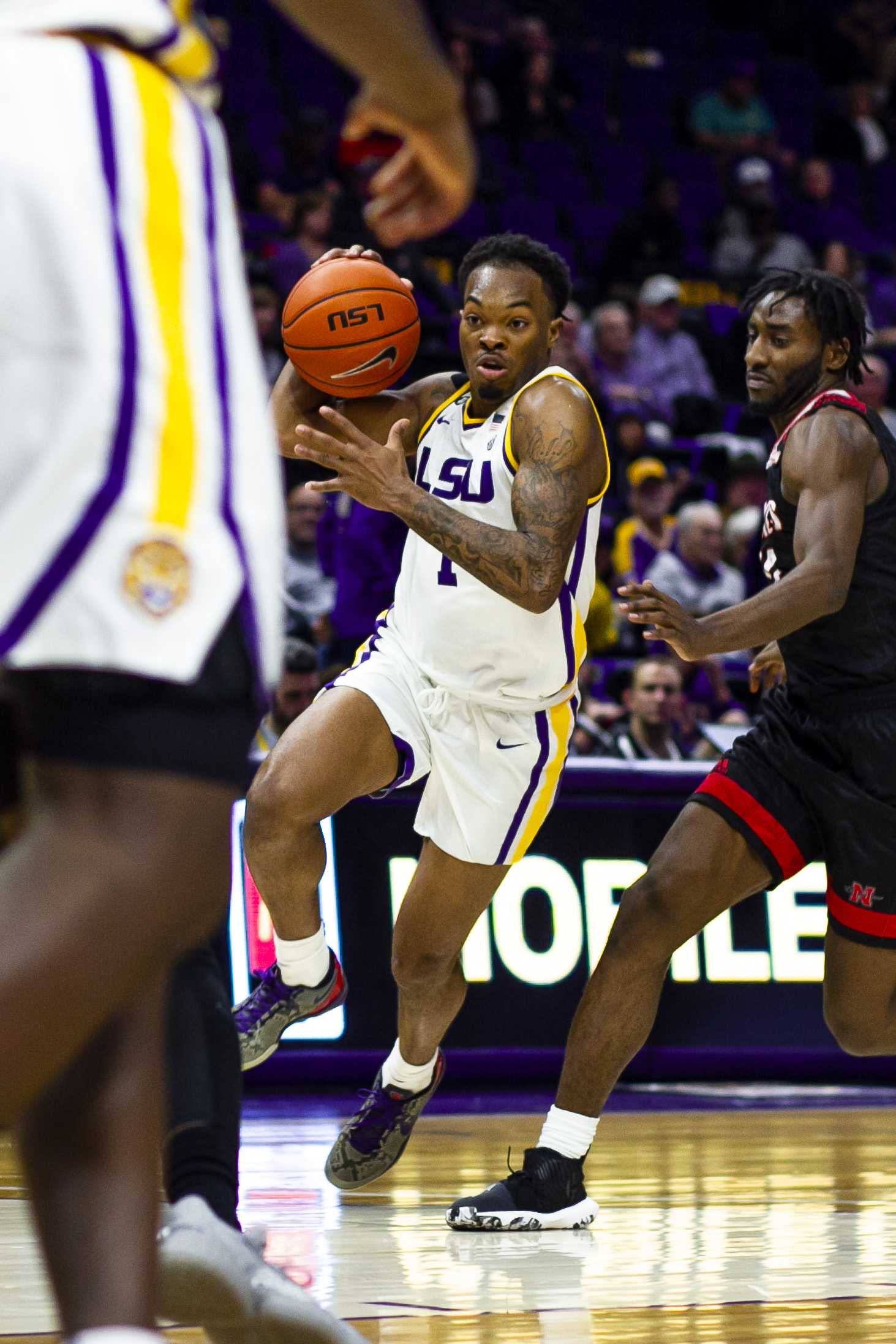 PHOTOS: LSU Men's Basketball defeats Nicholls