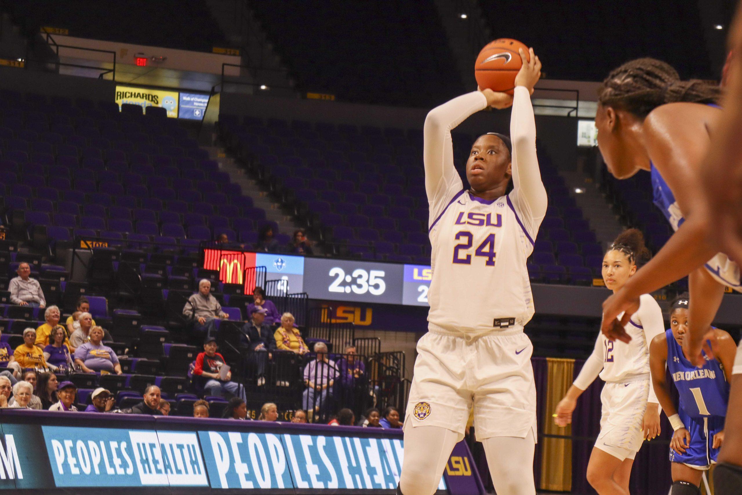 PHOTOS: LSU Women's Basketball defeats University of New Orleans