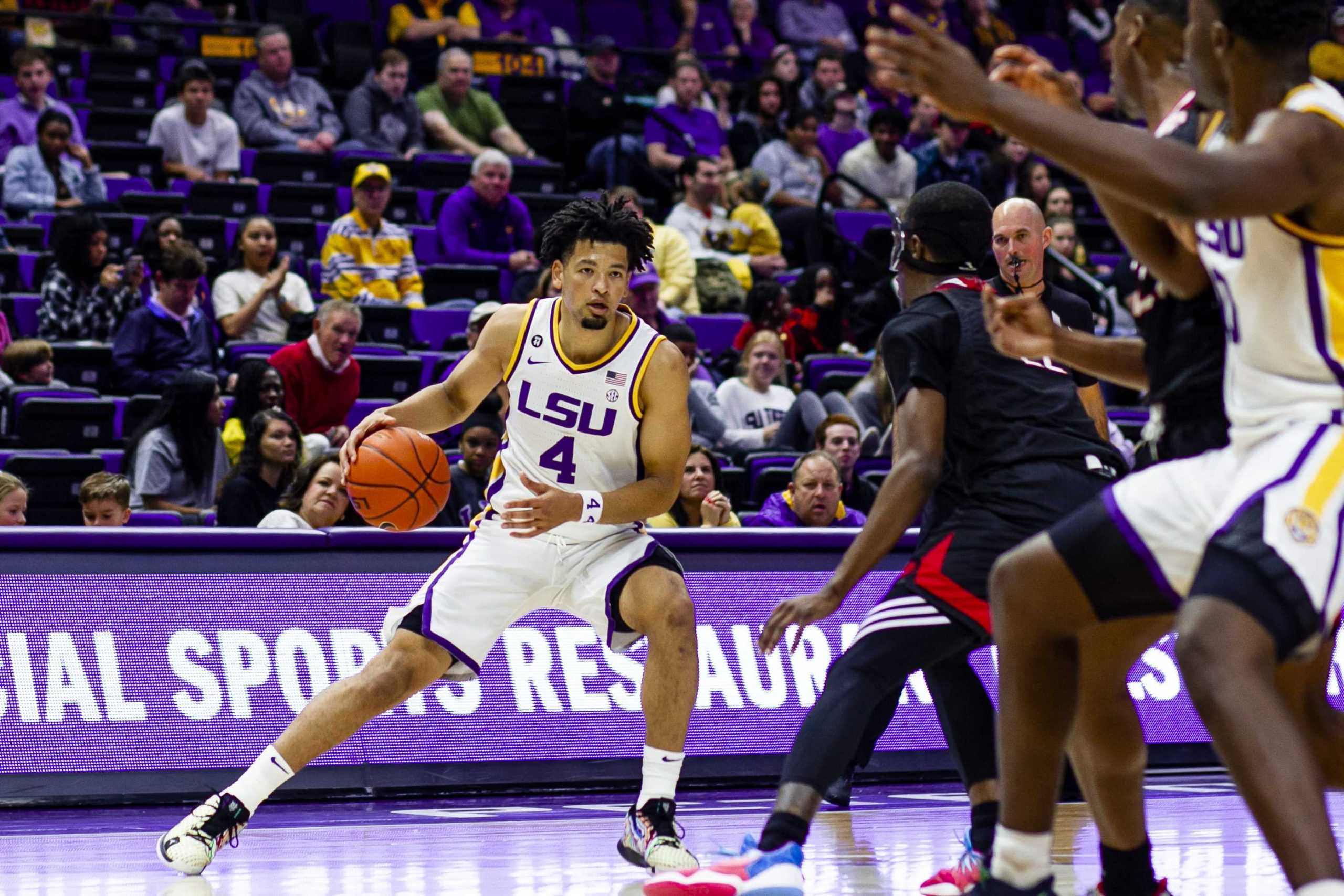 PHOTOS: LSU Men's Basketball defeats Nicholls