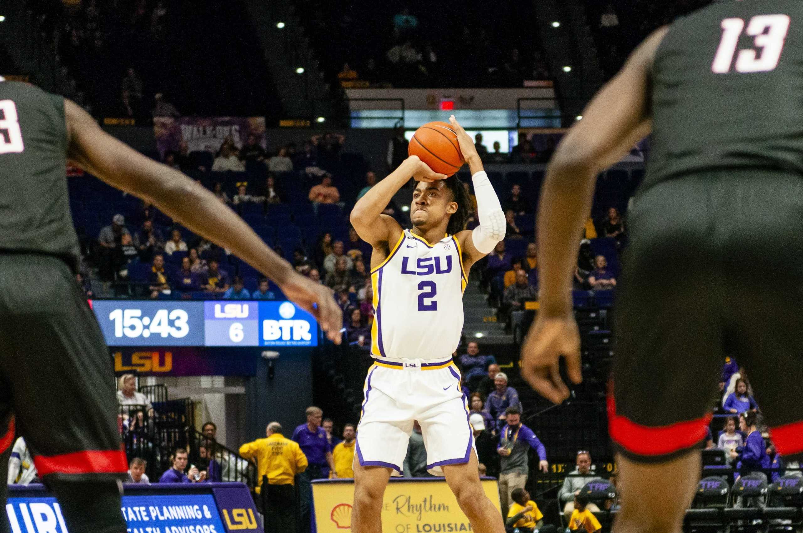 PHOTOS: LSU Men's Basketball defeats Nicholls