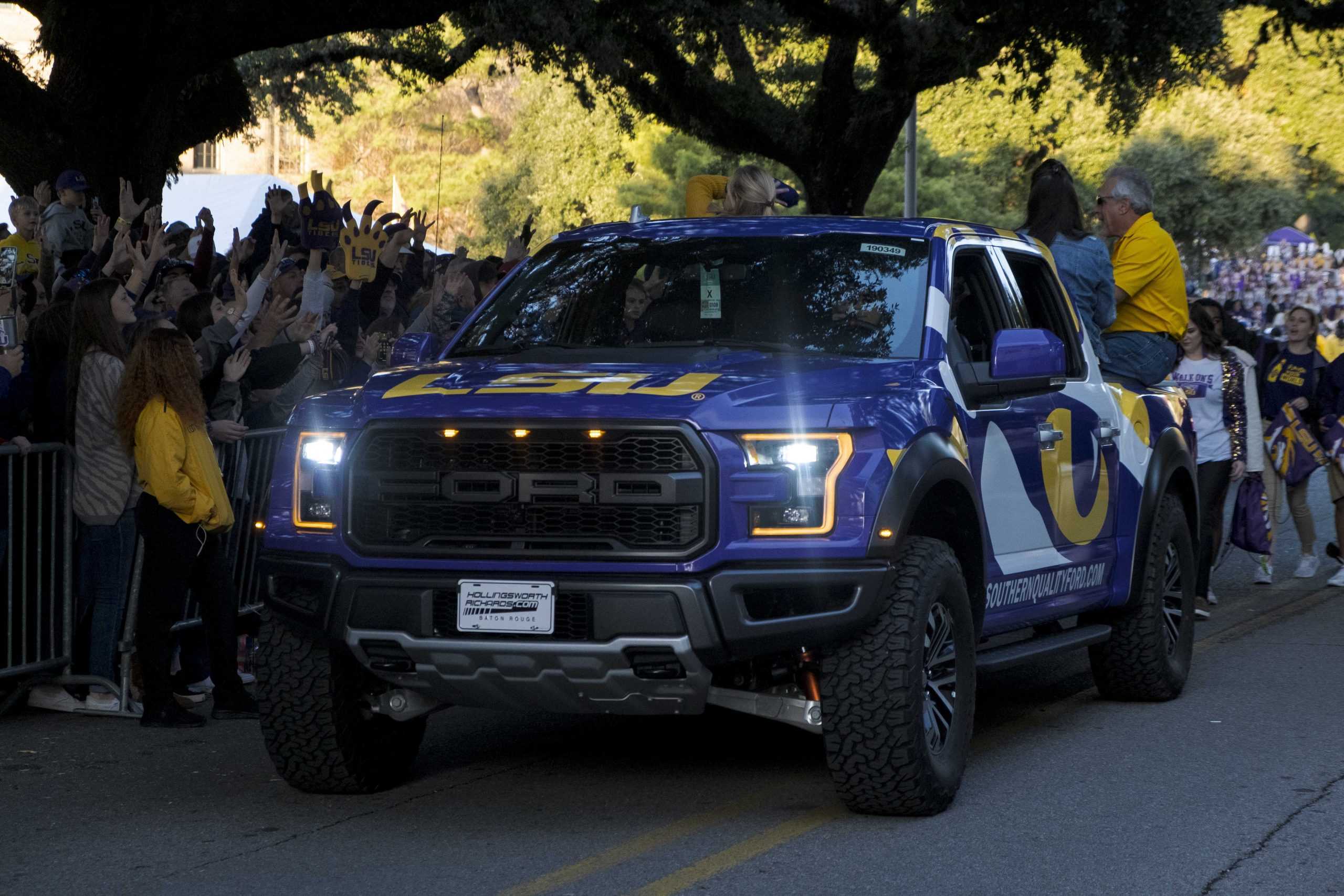 PHOTOS: Walk Down Victory Hill LSU vs. Arkansas