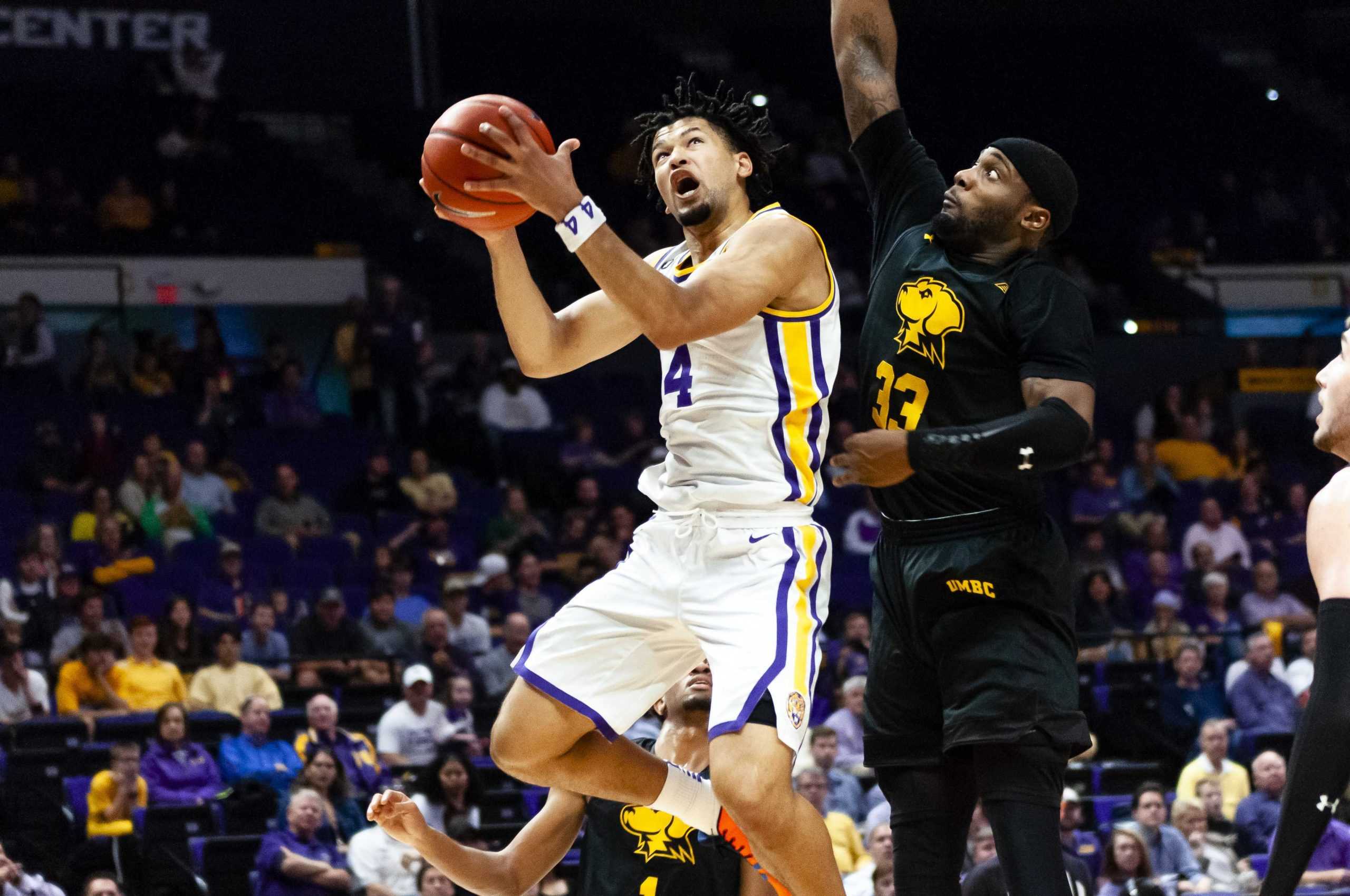 PHOTOS: LSU men's basketball defeats UMBC