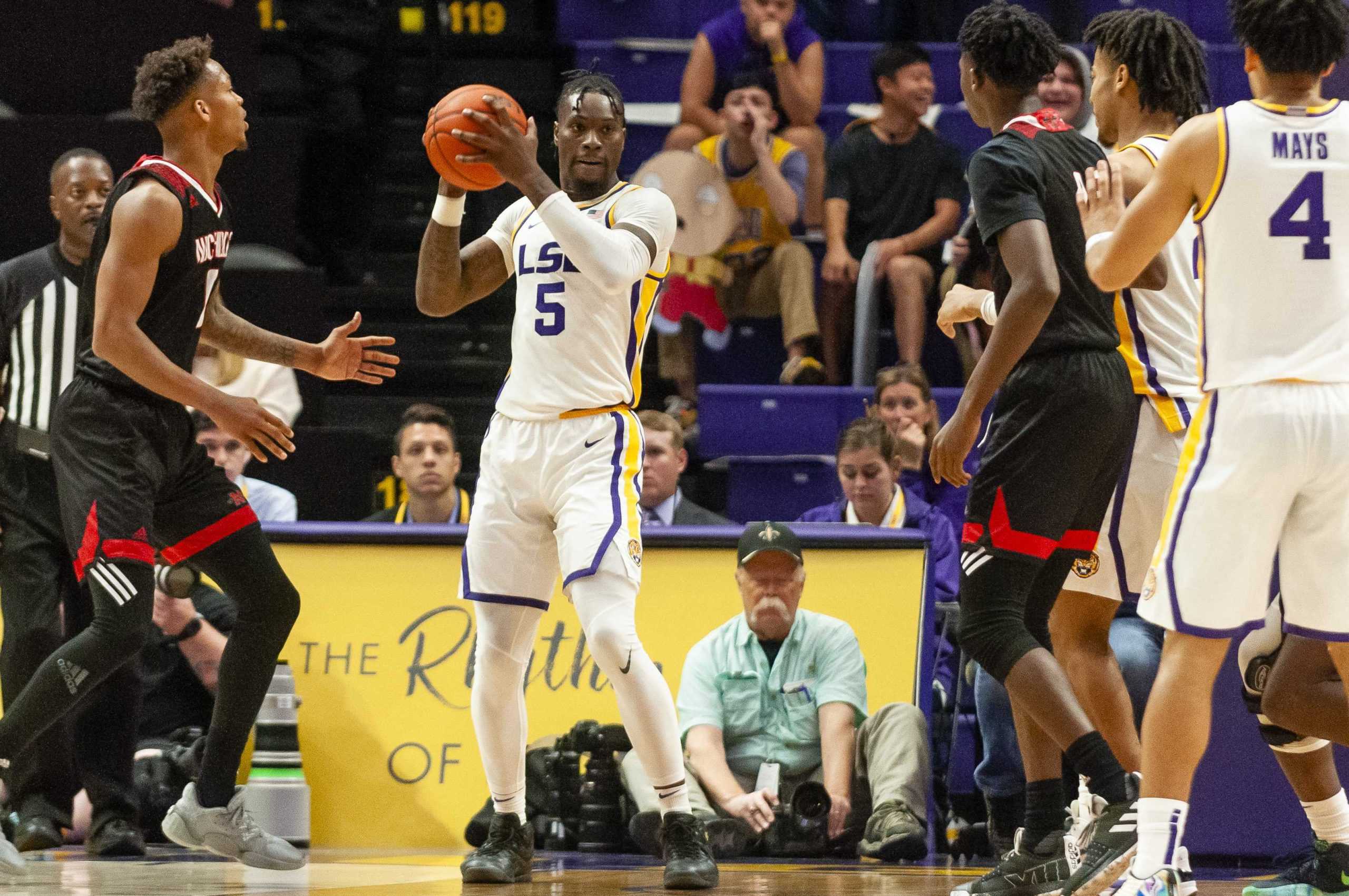 PHOTOS: LSU Men's Basketball defeats Nicholls