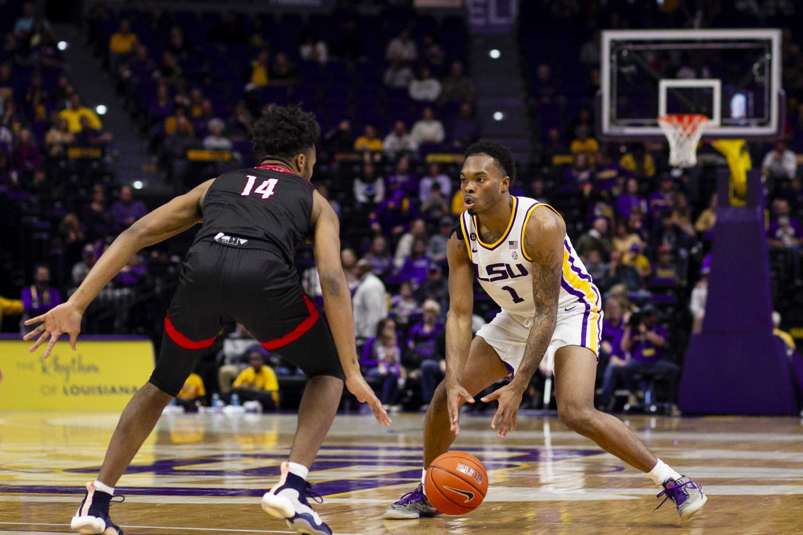 PHOTOS: LSU Men's Basketball defeats Nicholls