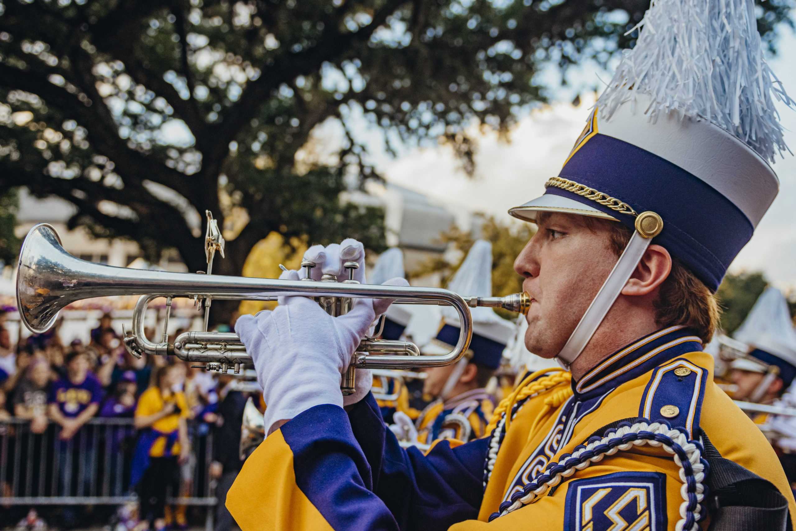 PHOTOS: LSU Walks Down Victory Hill