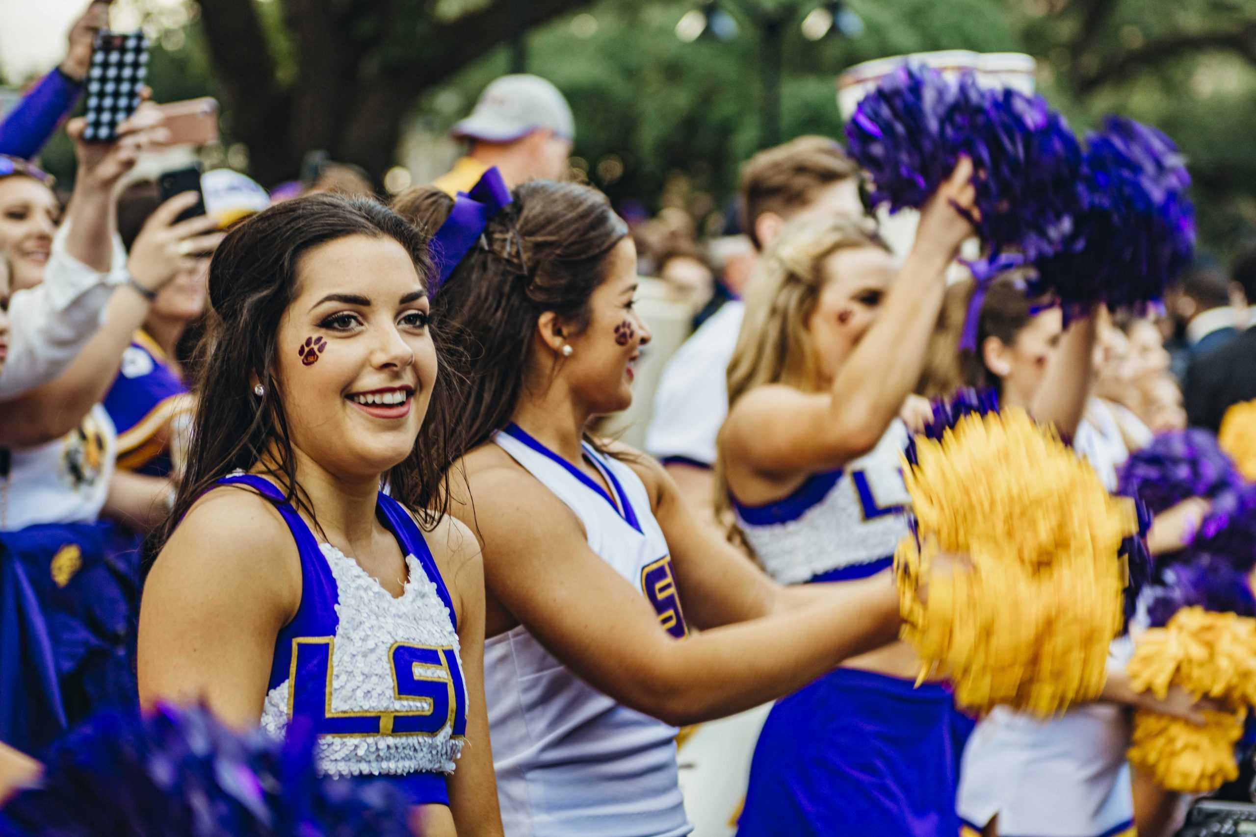 PHOTOS: LSU Walks Down Victory Hill