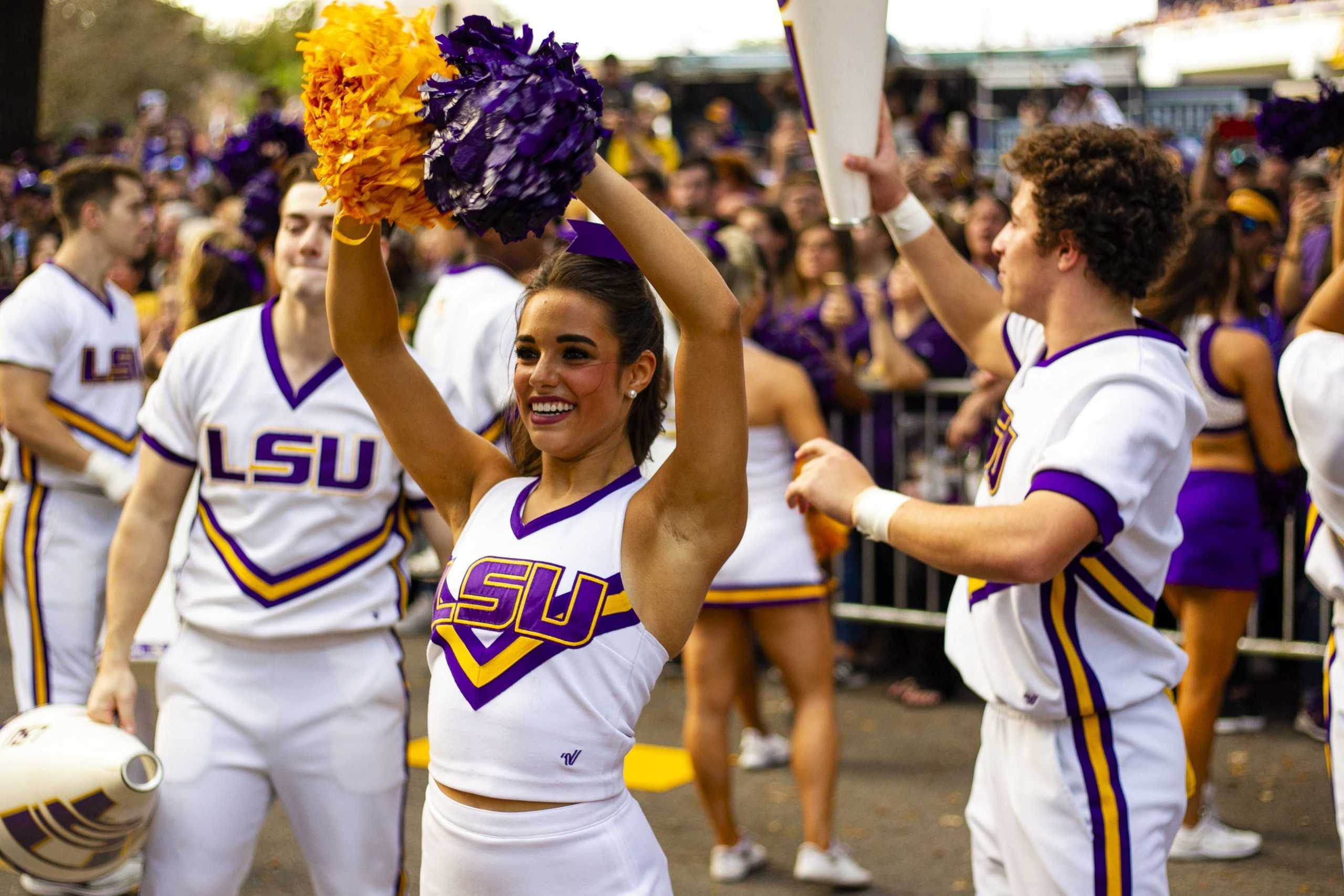 PHOTOS: LSU Walks Down Victory Hill