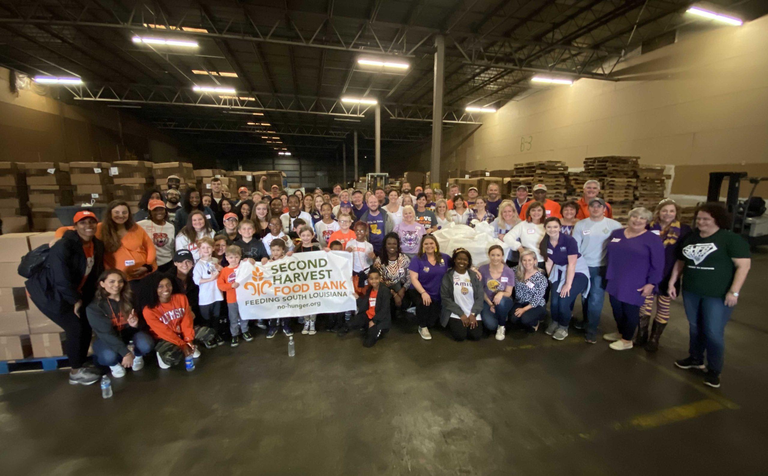 LSU, Clemson fans join forces to volunteer, fund-raise leading up to national championship game