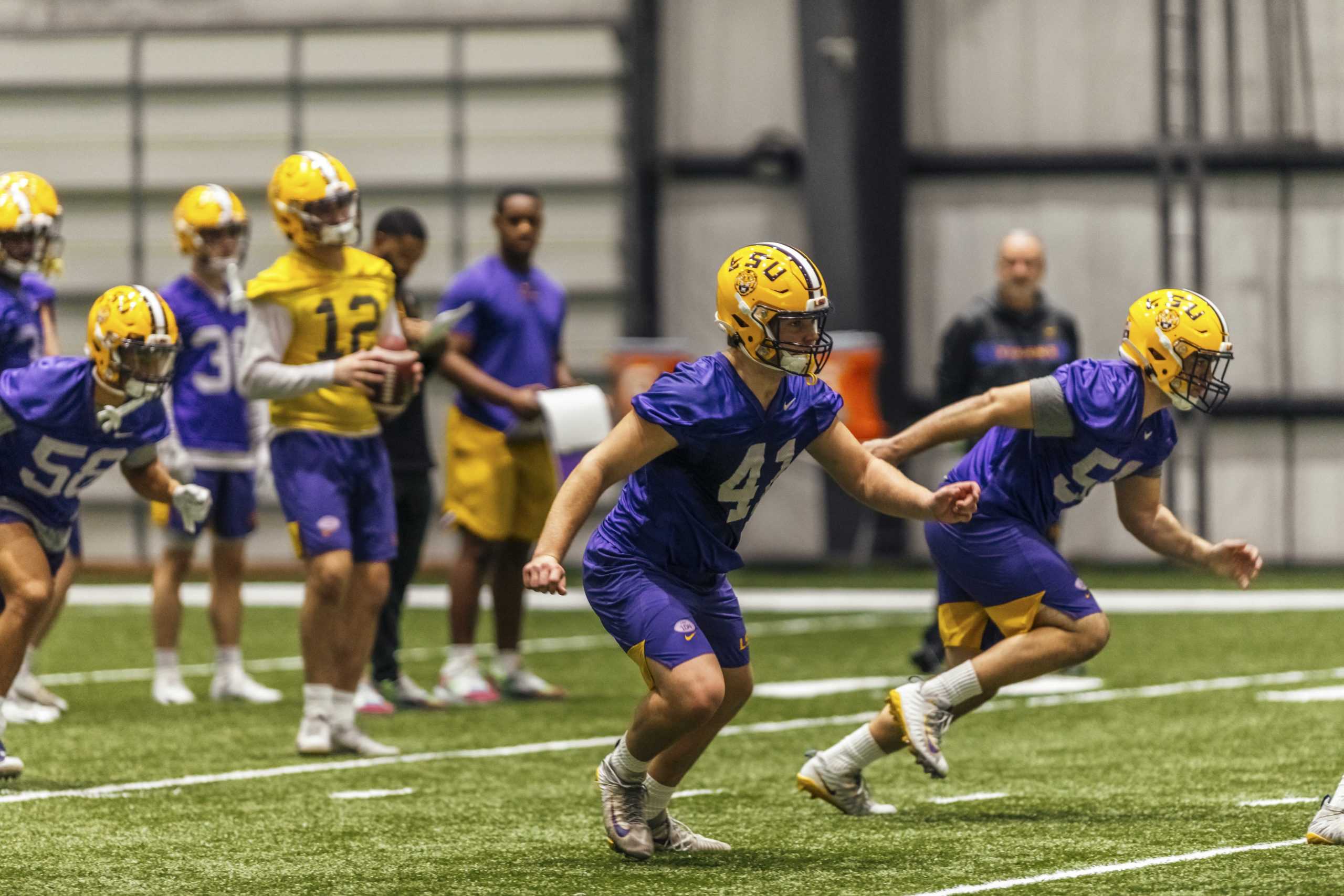 PHOTOS: LSU practices for CFP National Championship