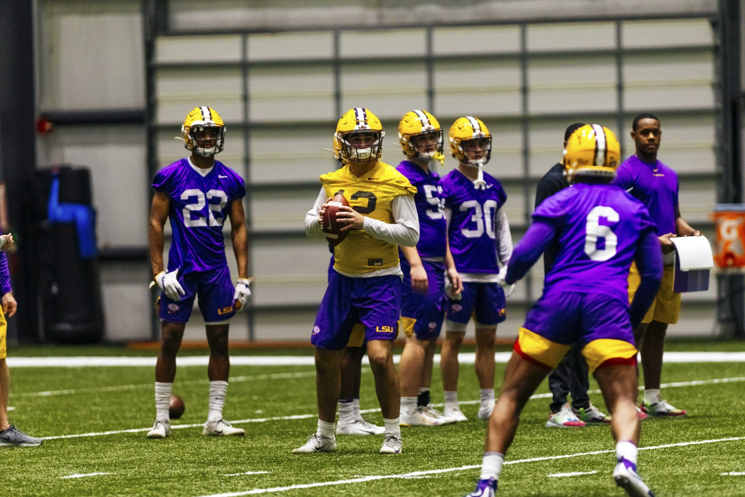 PHOTOS: LSU practices for CFP National Championship