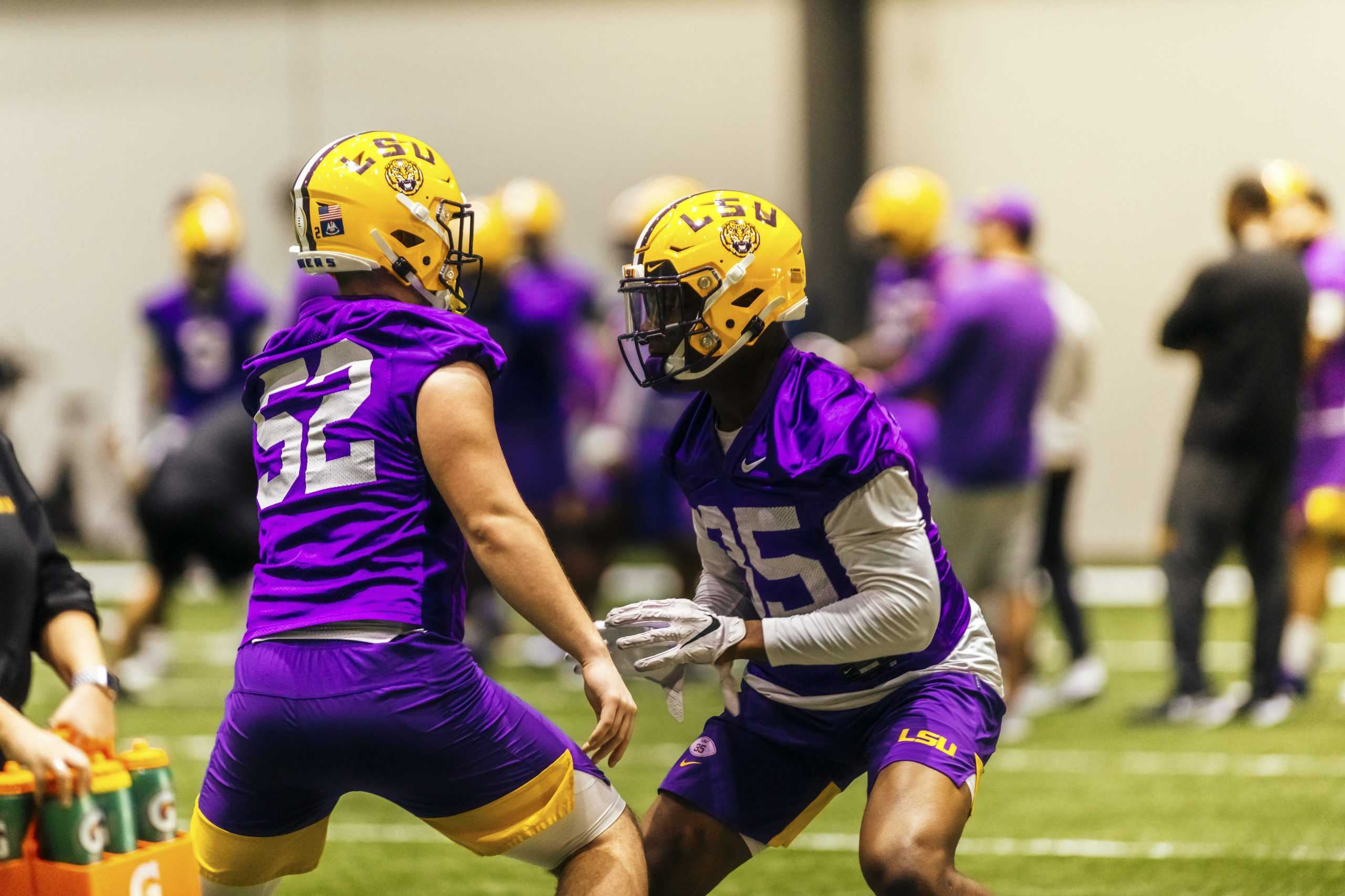 PHOTOS: LSU practices for CFP National Championship