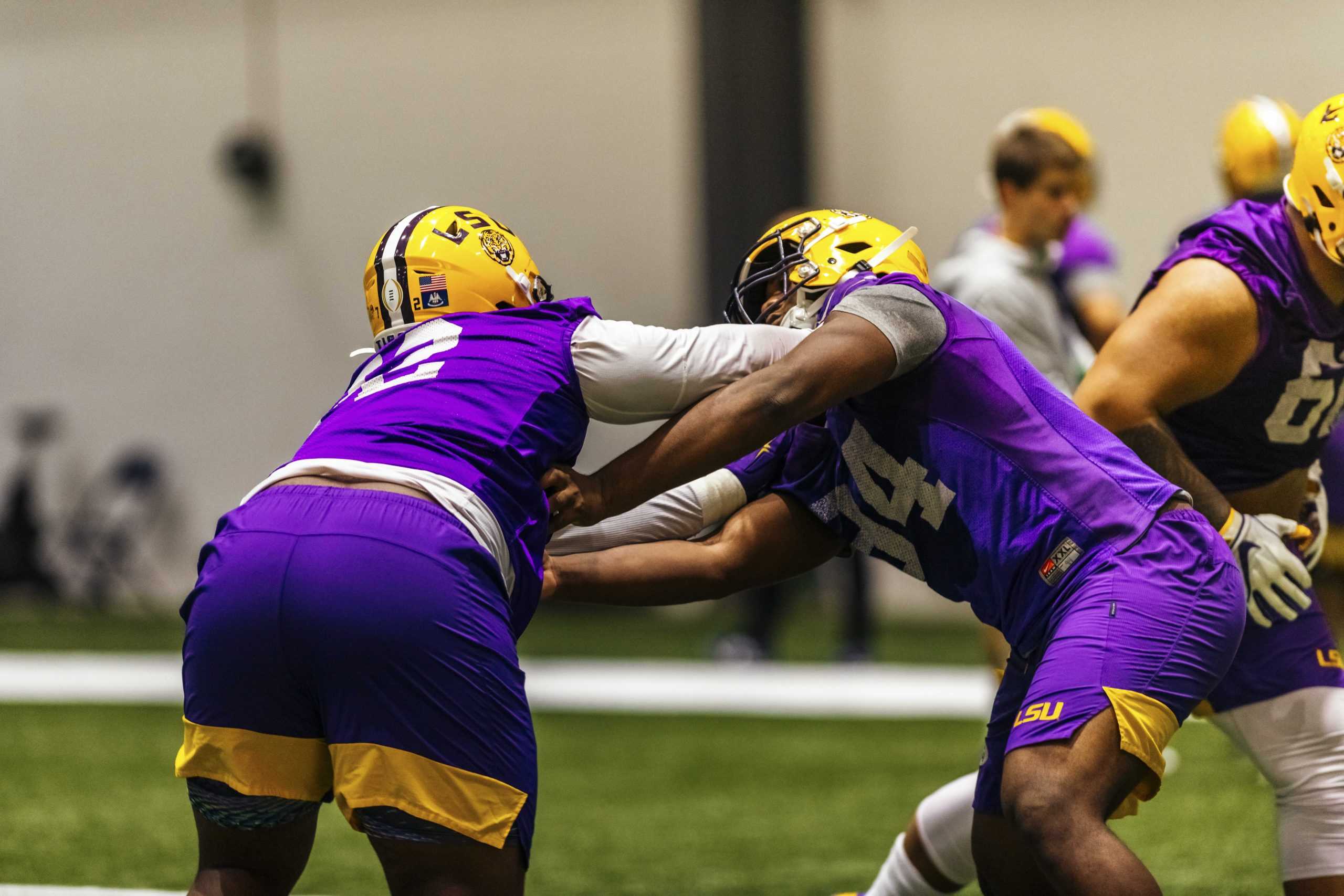 PHOTOS: LSU practices for CFP National Championship