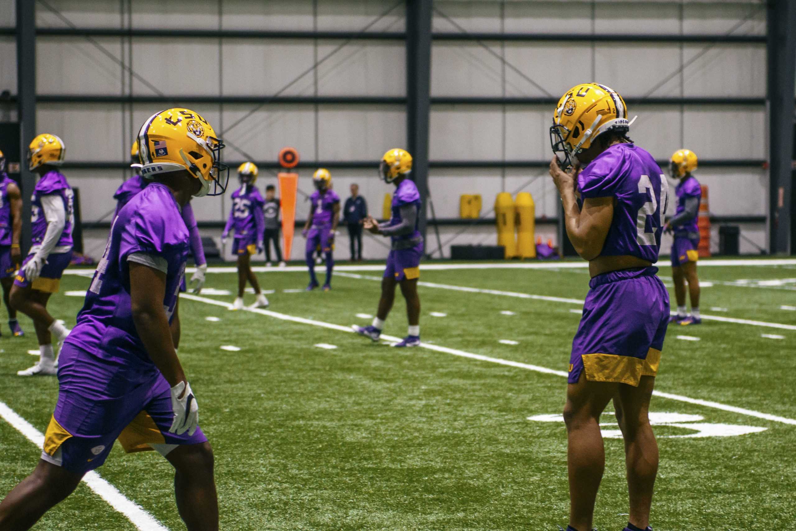 PHOTOS: LSU practices for CFP National Championship