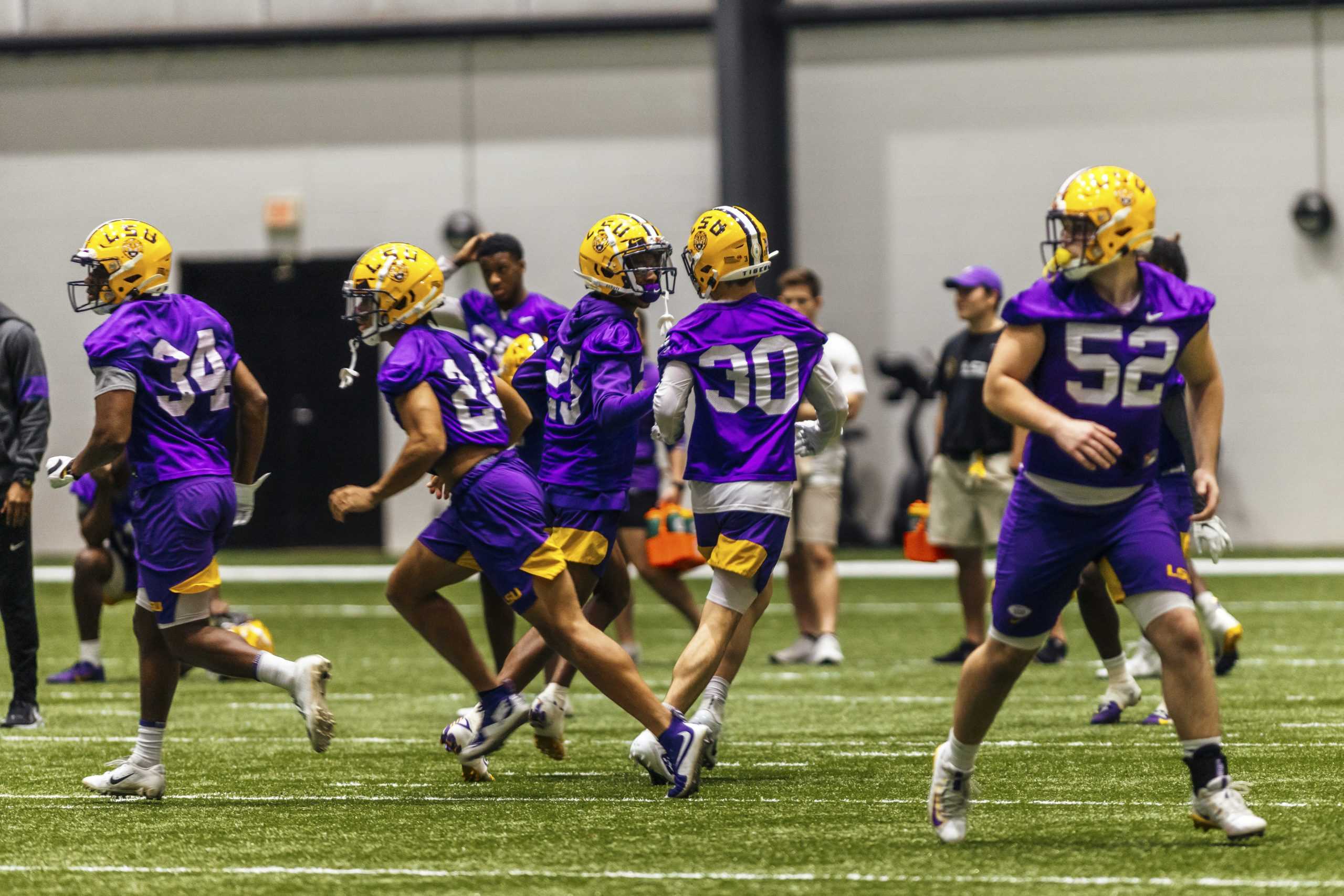 PHOTOS: LSU practices for CFP National Championship