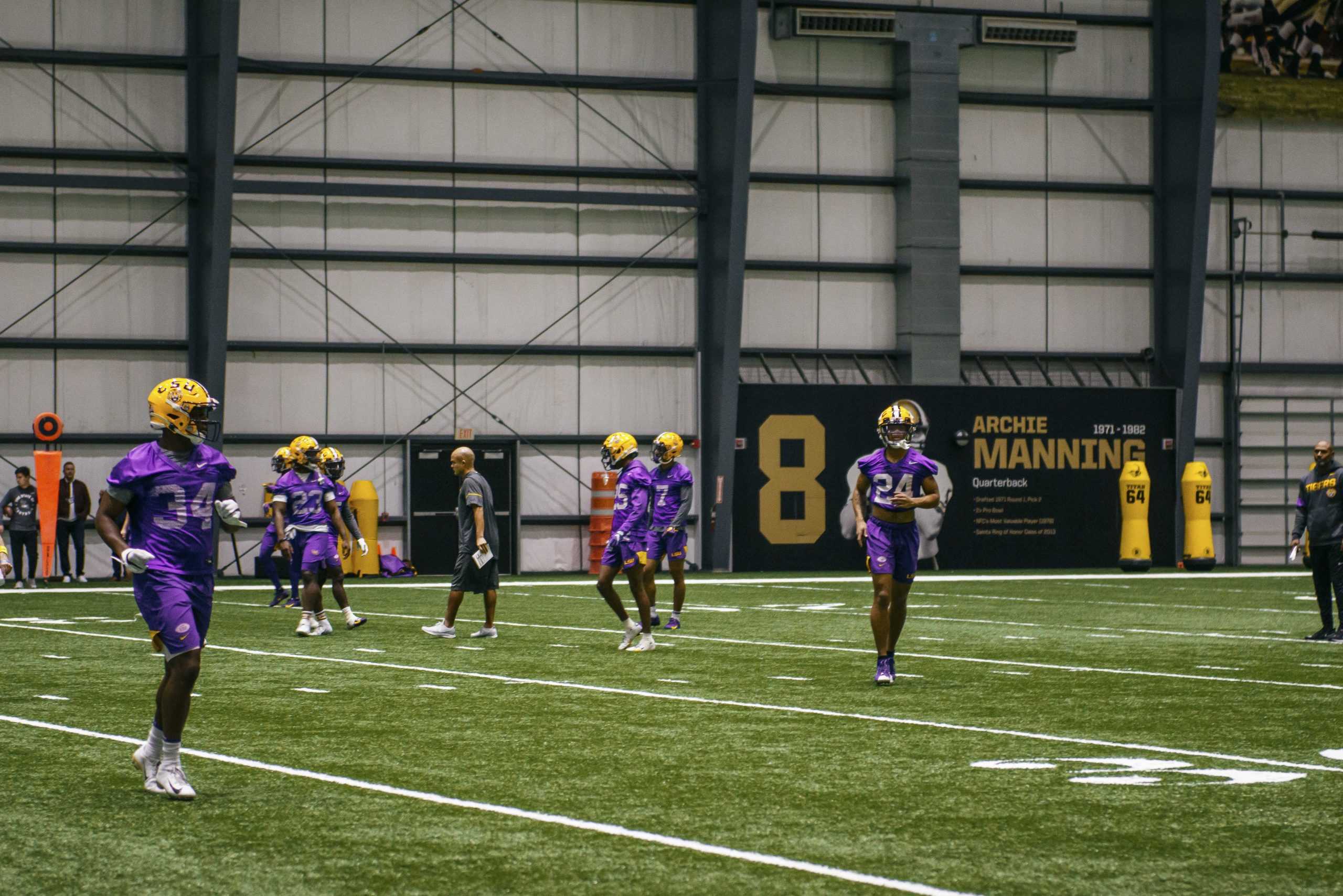 PHOTOS: LSU practices for CFP National Championship