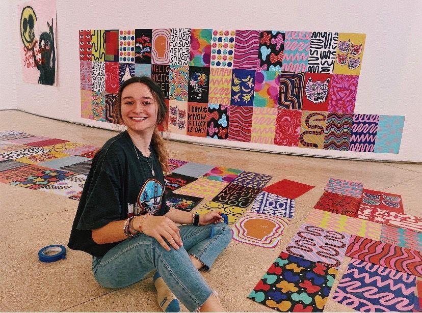 Student Spotlight: Digital advertising junior Grace Owen, uses her art to give viewers a fresh new perspective on life