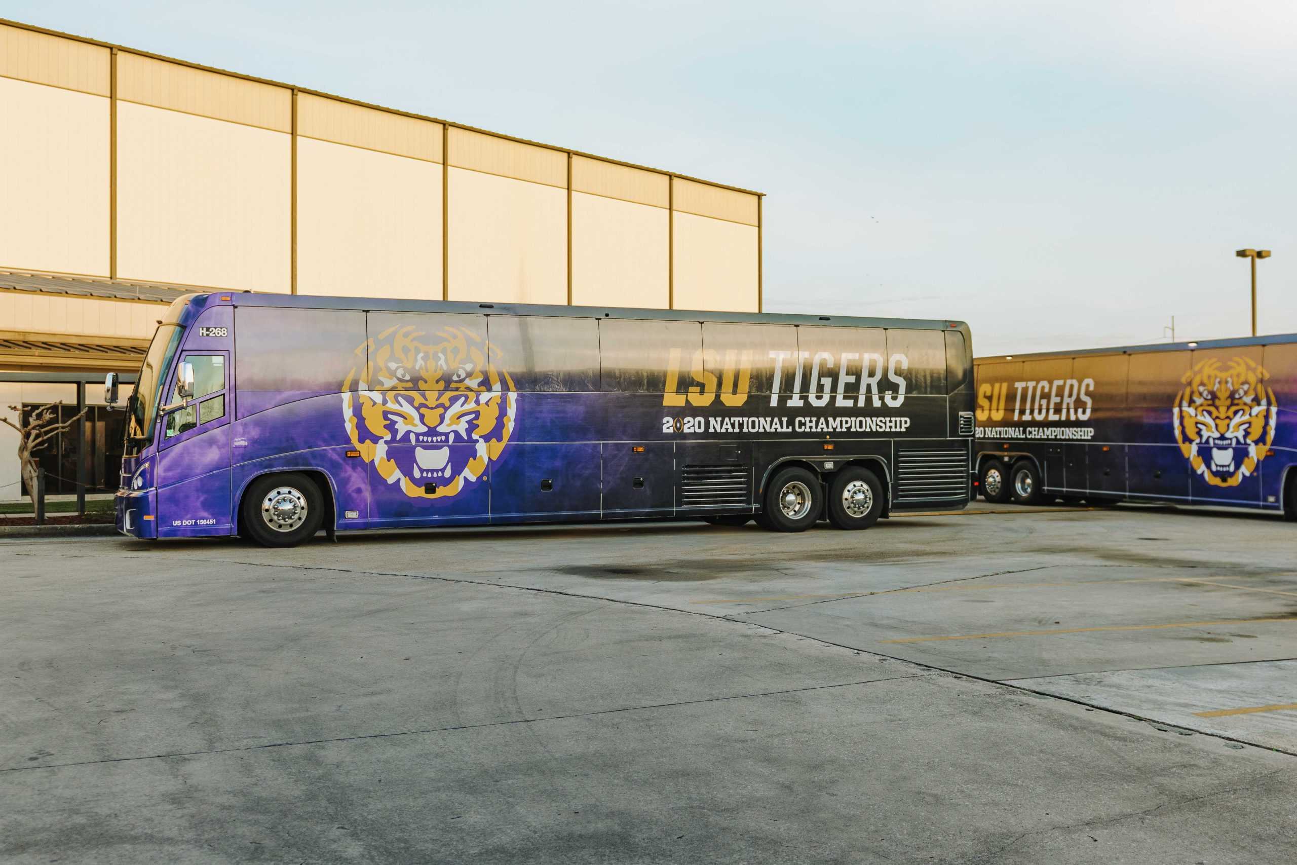 PHOTOS: LSU practices for CFP National Championship