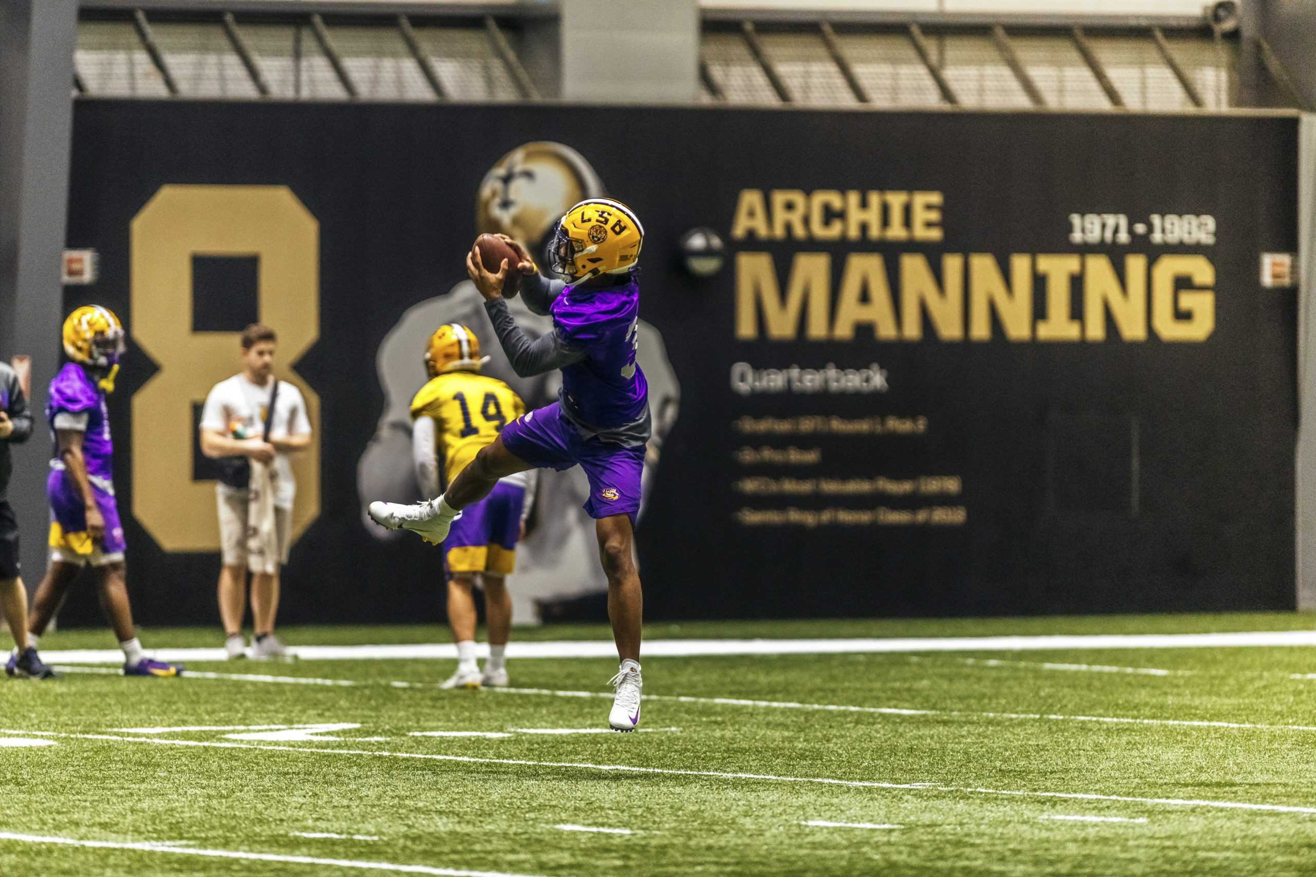 PHOTOS: LSU practices for CFP National Championship