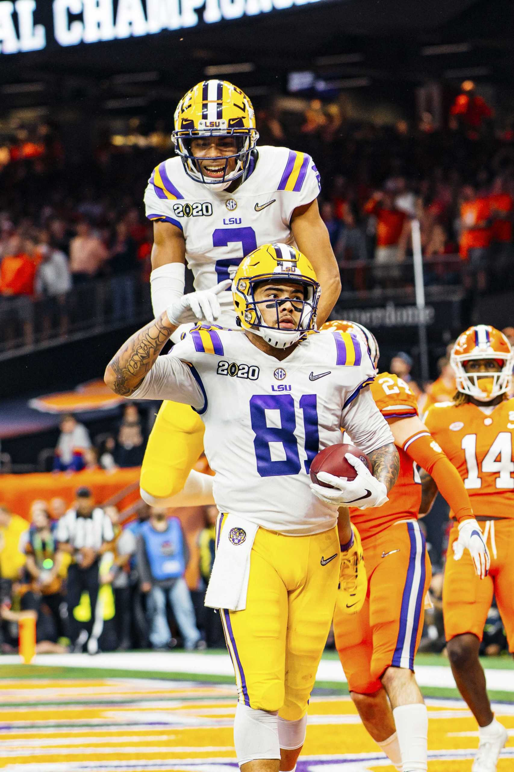 'Most beautiful thing in the world': National Championship trophy on display for LSU fans Wednesday, Thursday